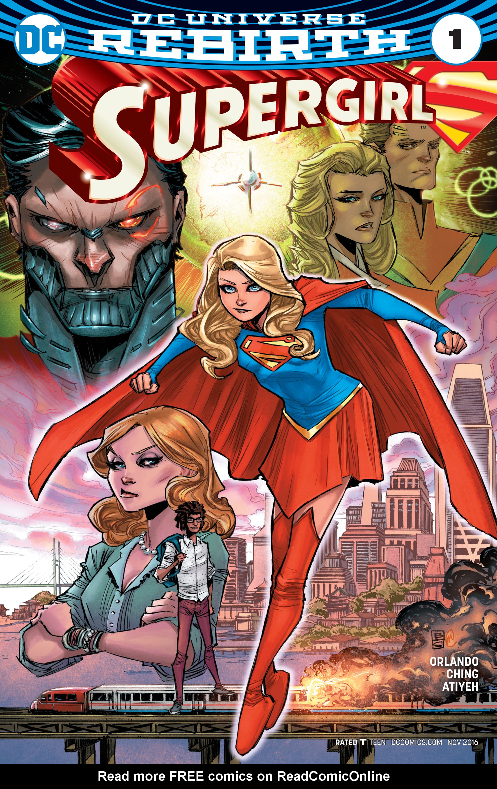 Supergirl (2016) Issue #1 - Page 1