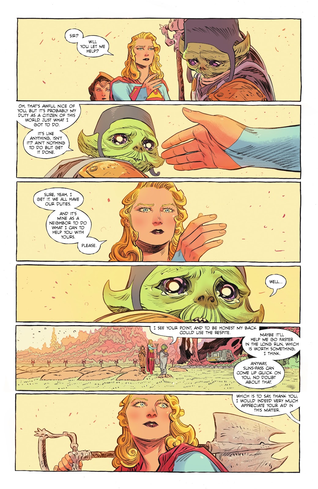 Supergirl: Woman of Tomorrow Issue #4 - Page 10