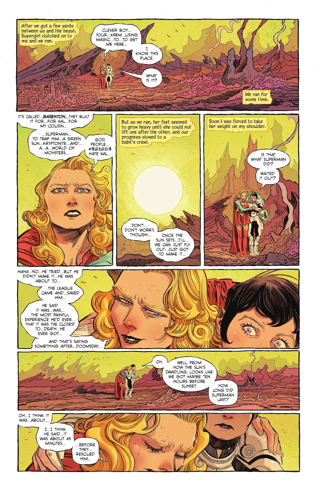 Supergirl: Woman of Tomorrow Issue #5 - Page 8