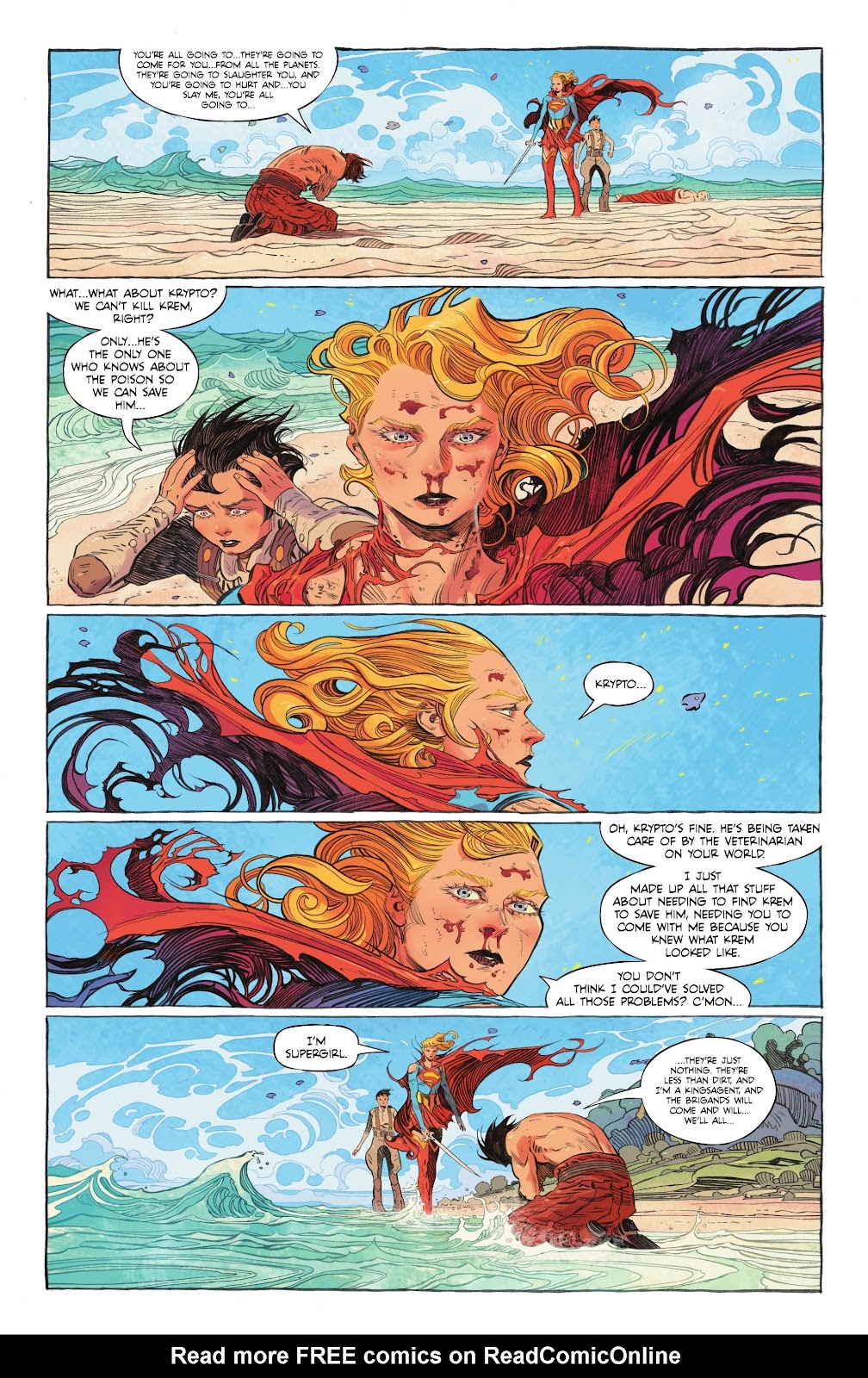 Supergirl: Woman of Tomorrow Issue #8 - Page 16