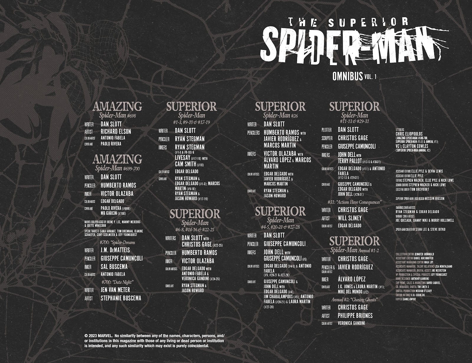 Superior Spider-Man Omnibus TPB (Part 1) - Page 3