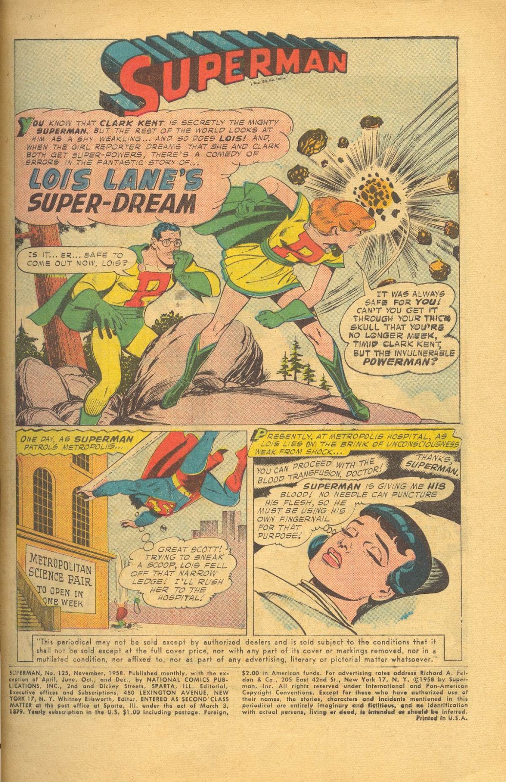 Superman (1939) Issue #125 - Page 3