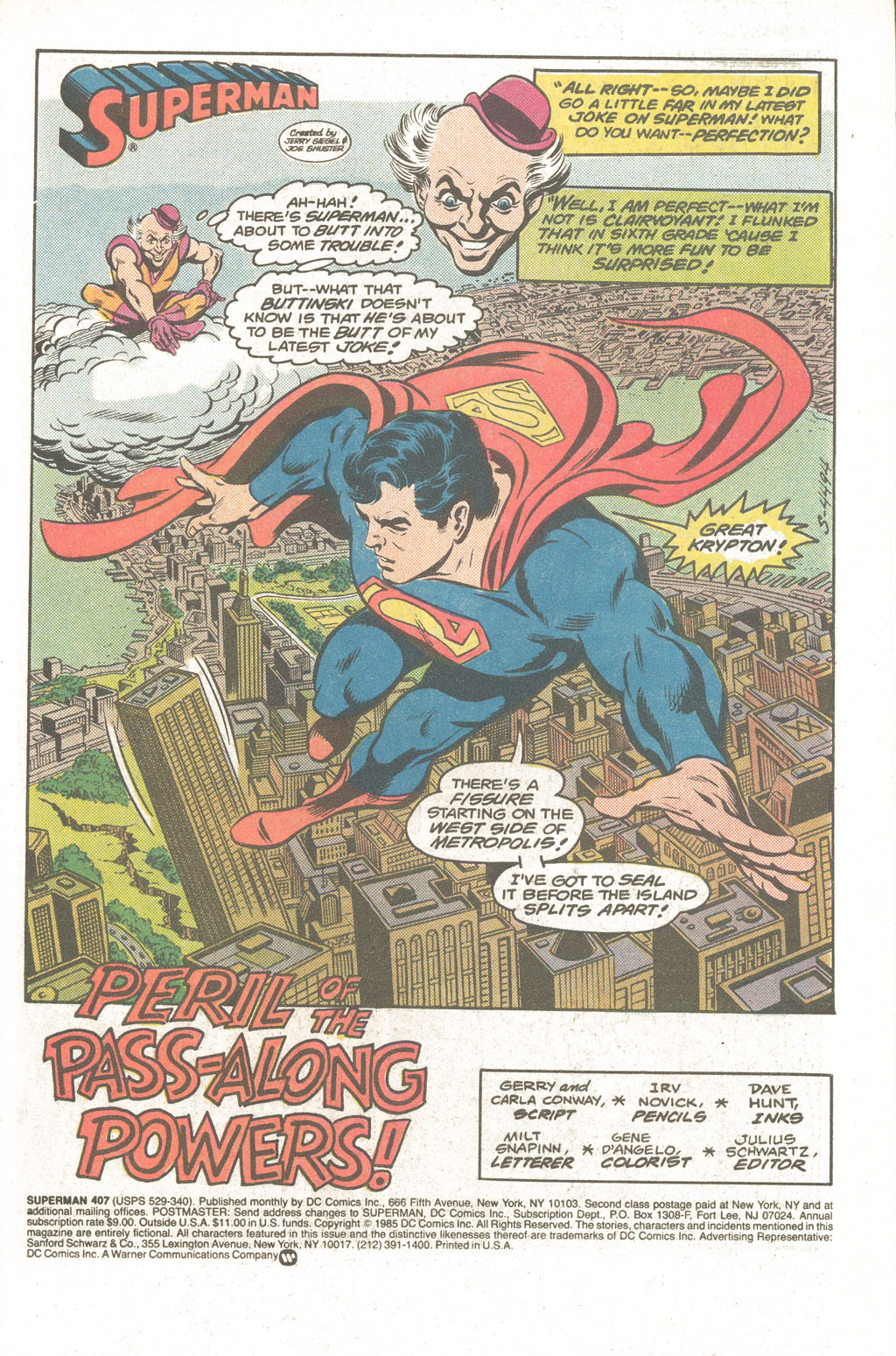 Superman (1939) Issue #407 - Page 3