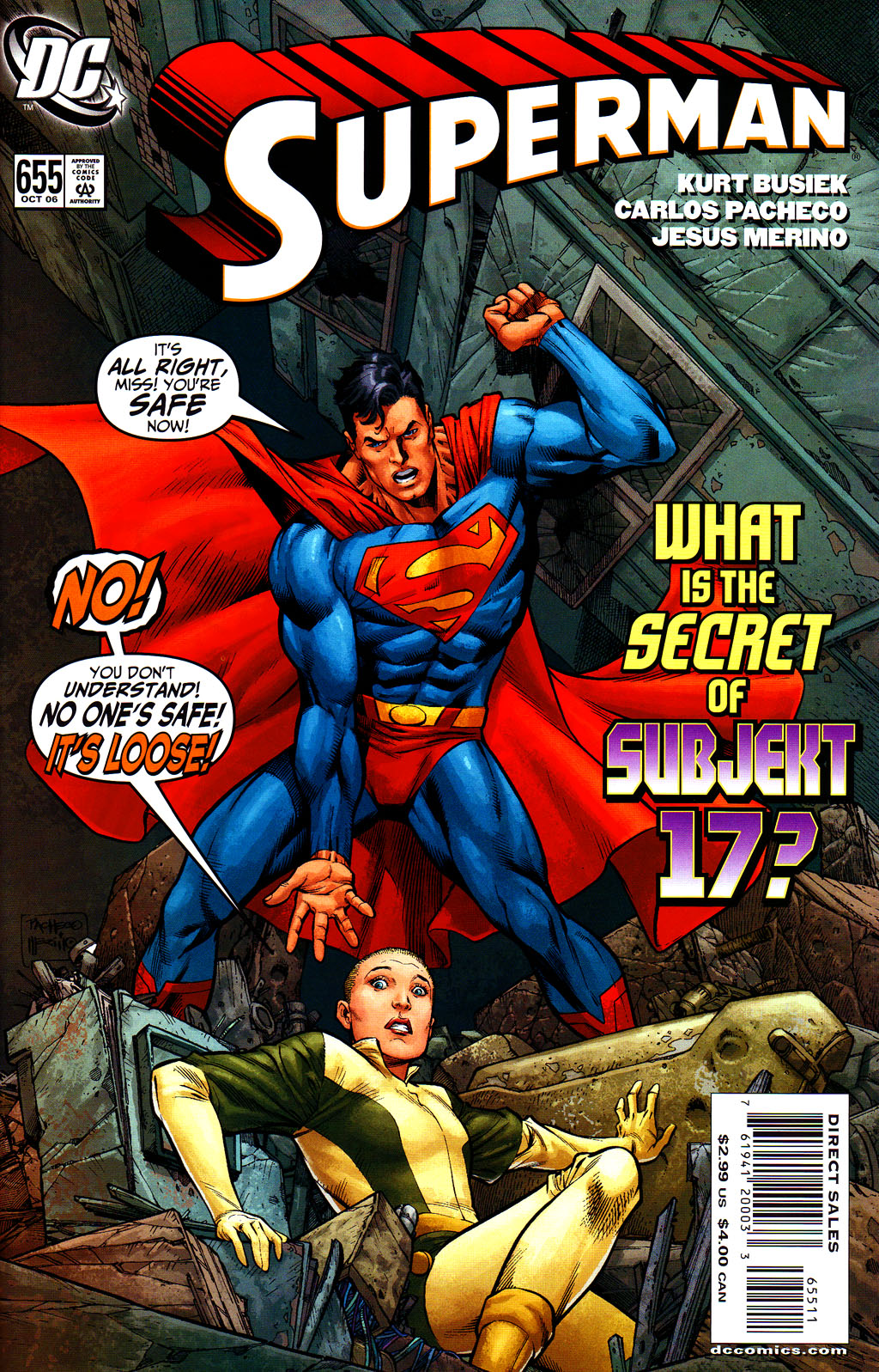 Superman (1939) Issue #655 - Page 1