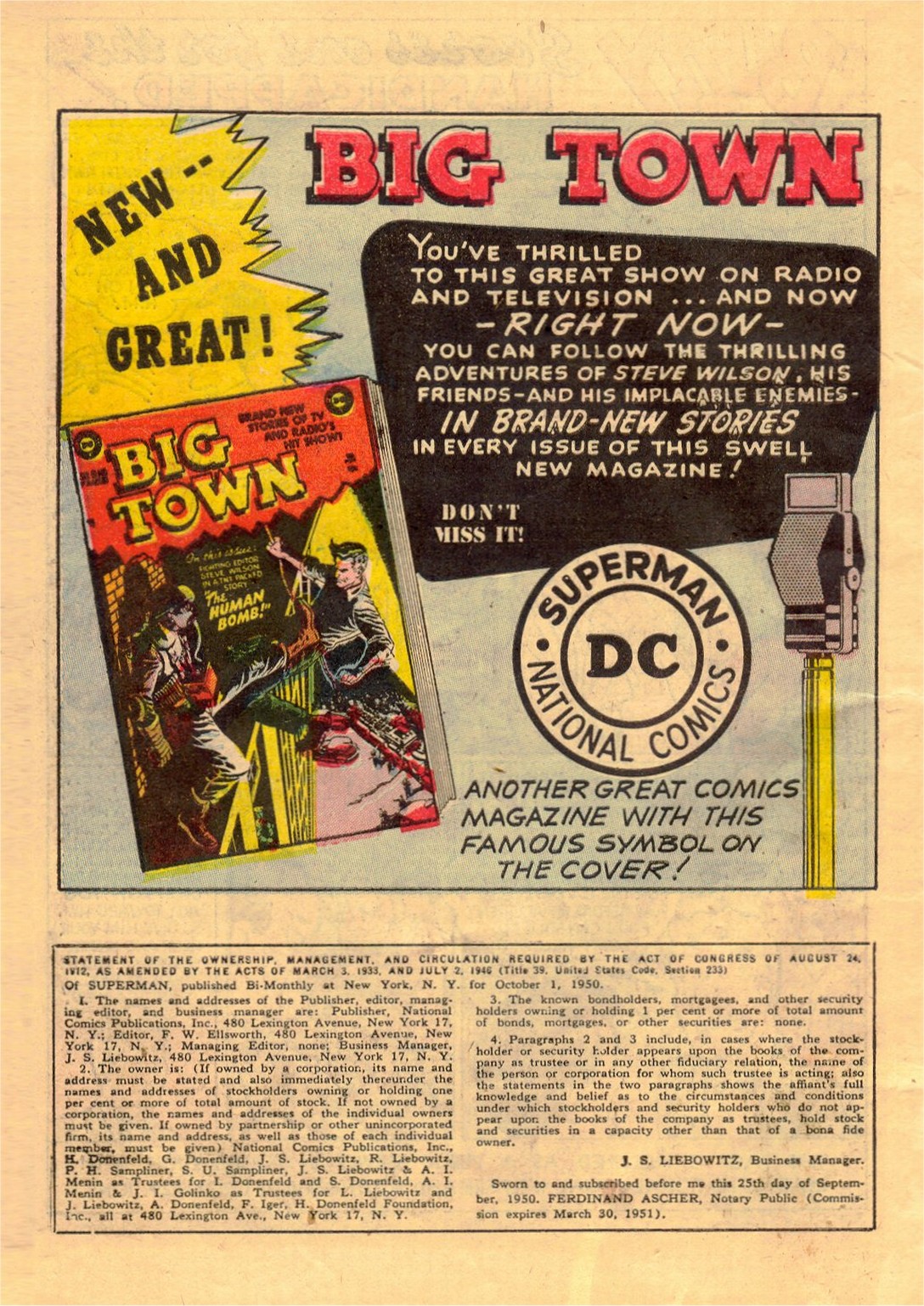 Superman (1939) Issue #69 - Page 41