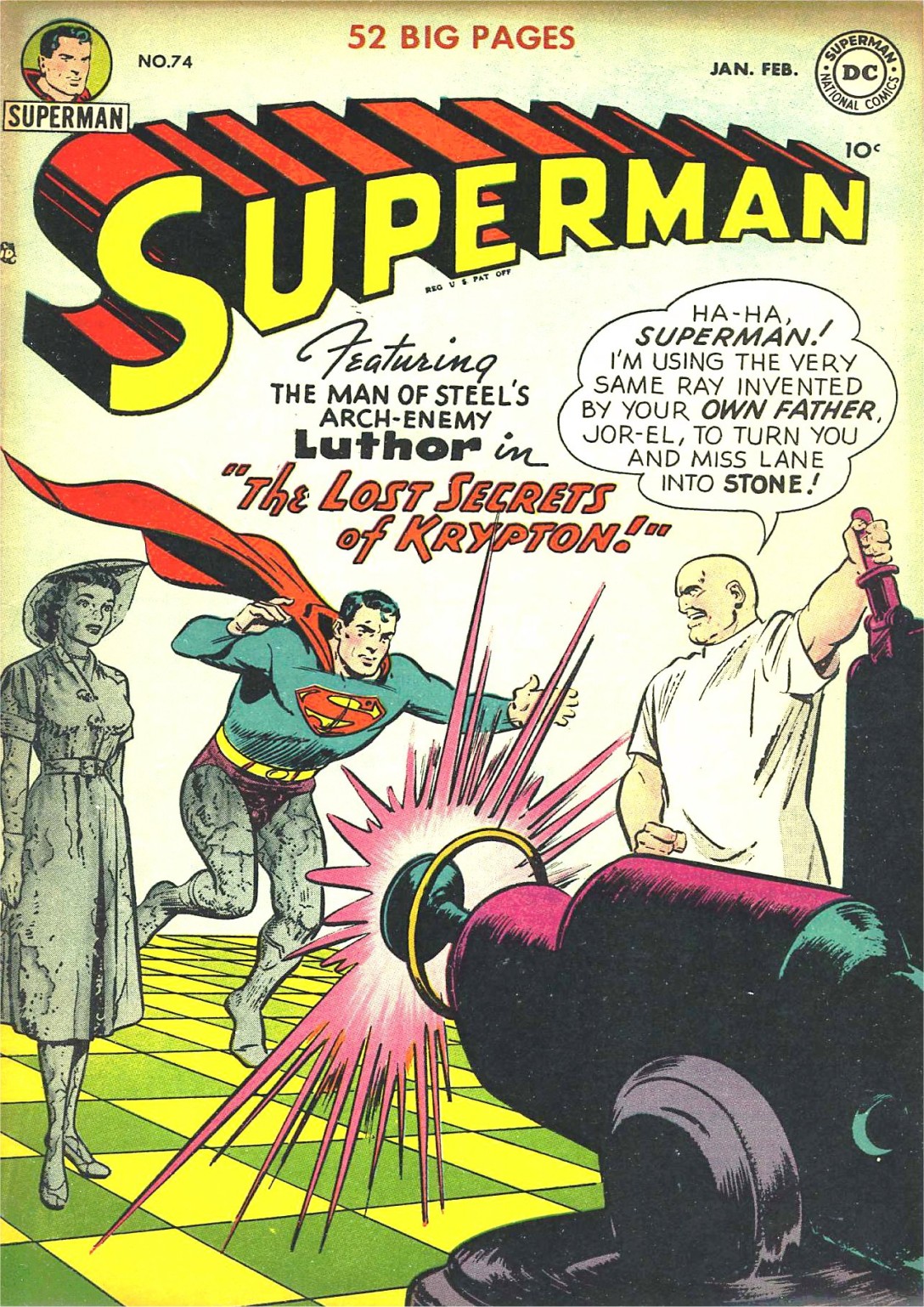 Superman (1939) Issue #74 - Page 1