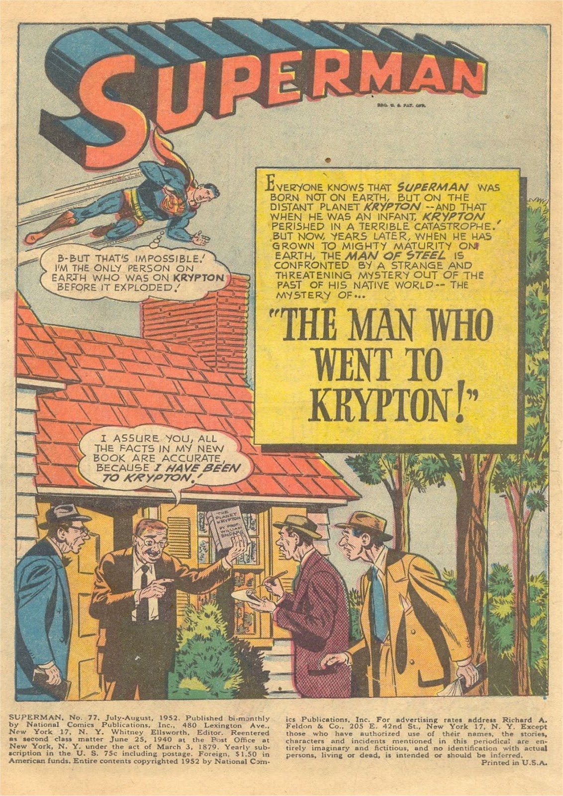 Superman (1939) Issue #77 - Page 2