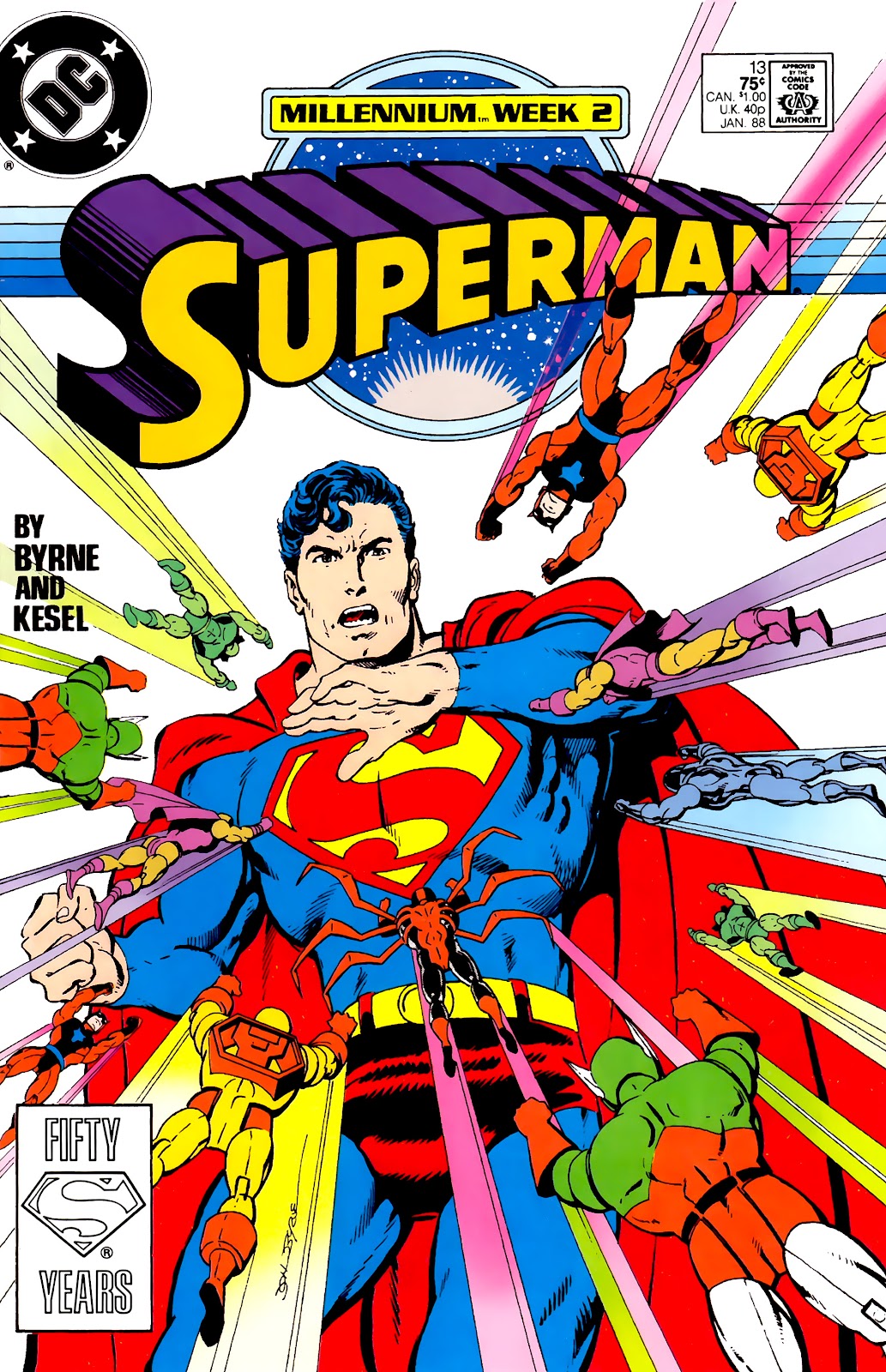 Superman (1987) Issue #13 - Page 1