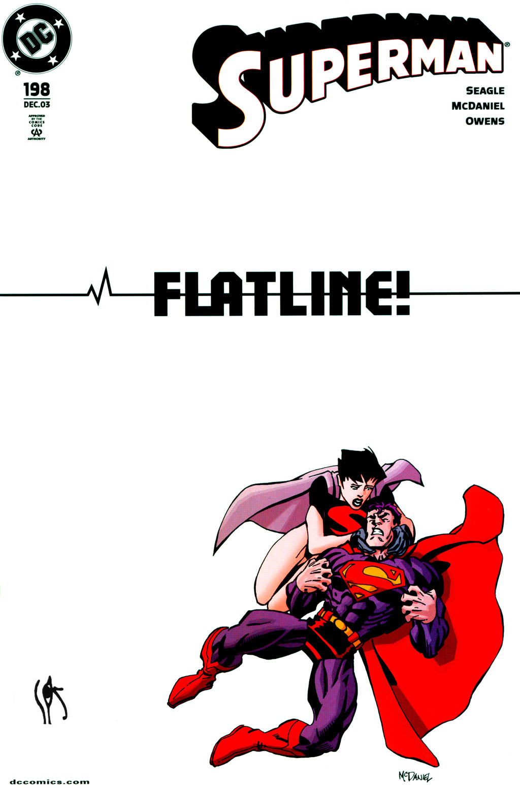 Superman (1987) Issue #198 - Page 1
