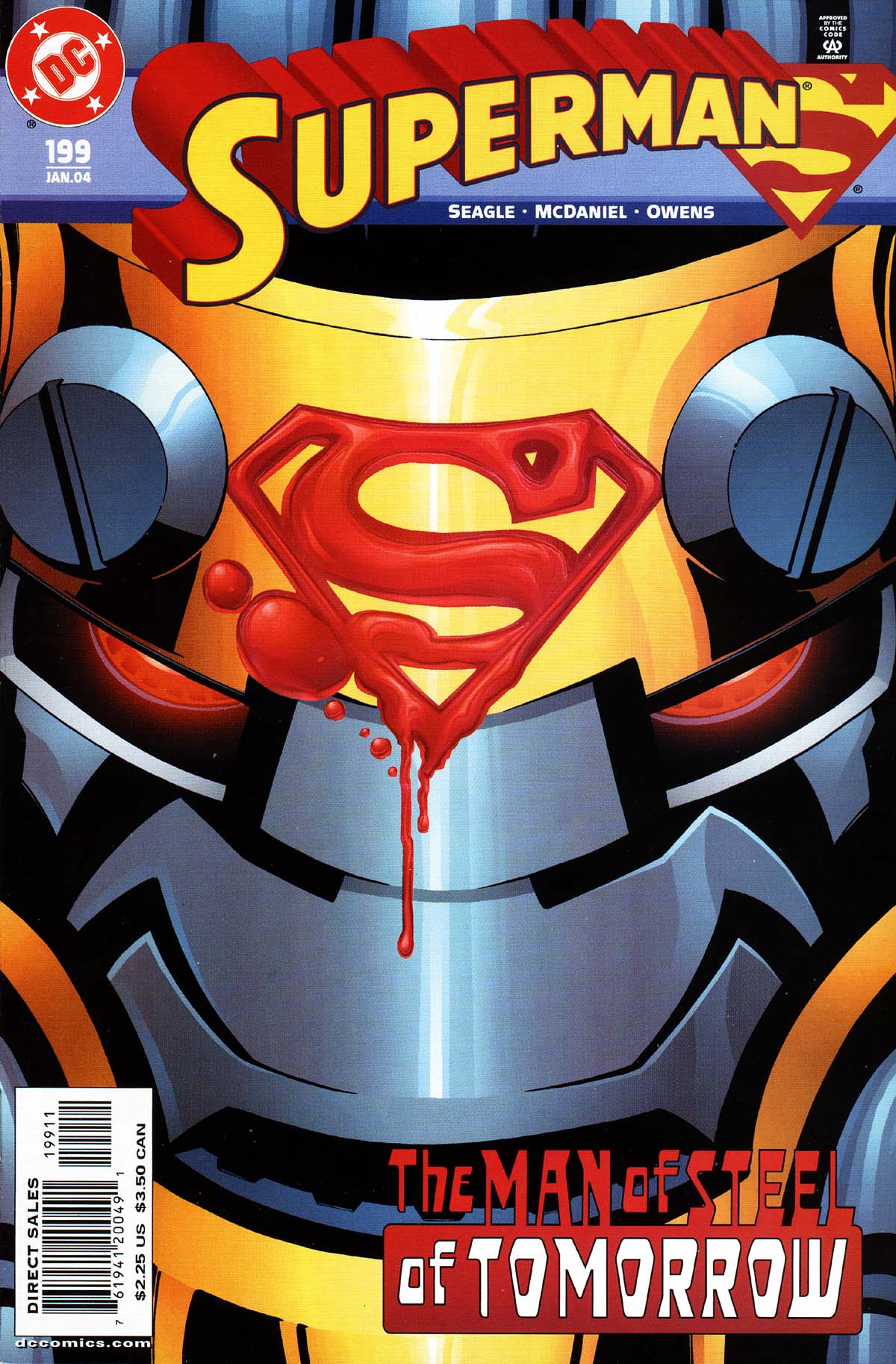 Superman (1987) Issue #199 - Page 1