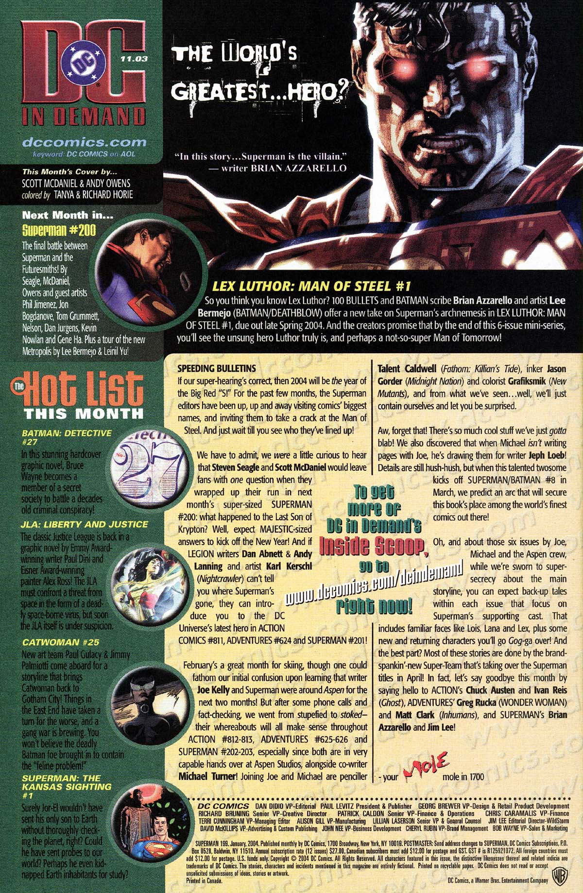Superman (1987) Issue #199 - Page 28