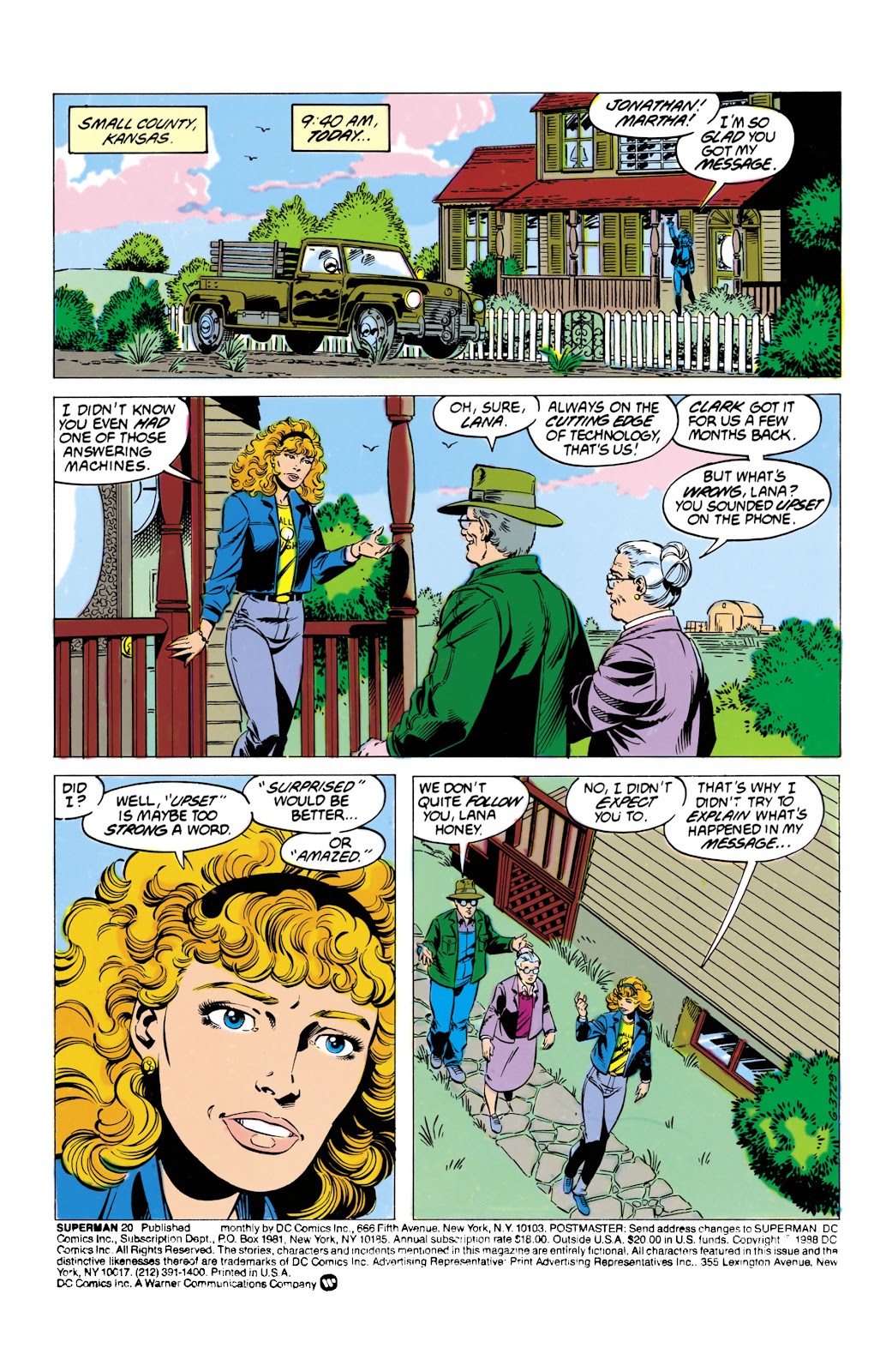Superman (1987) Issue #20 - Page 2