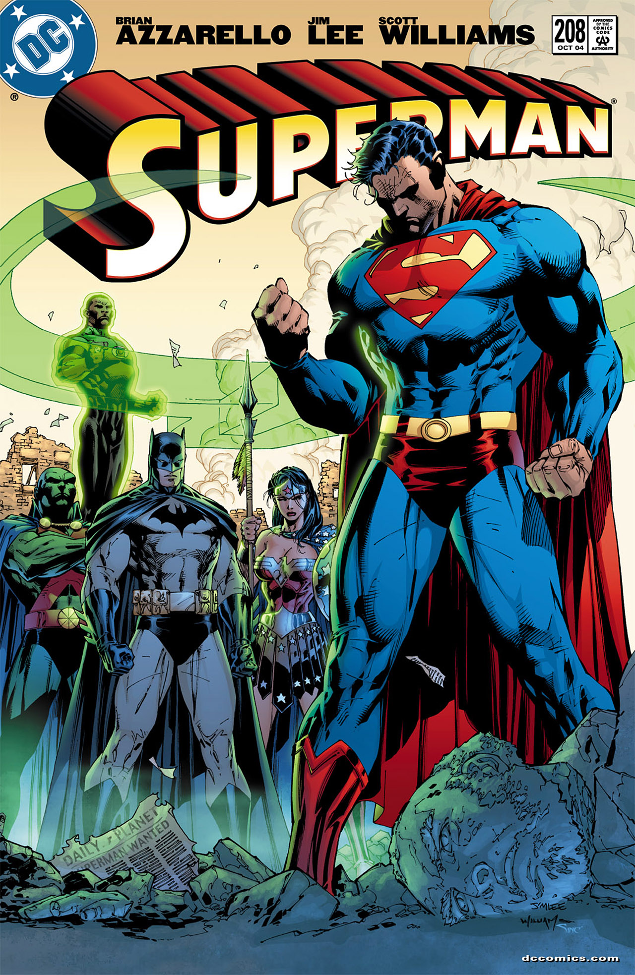 Superman (1987) Issue #208 - Page 1