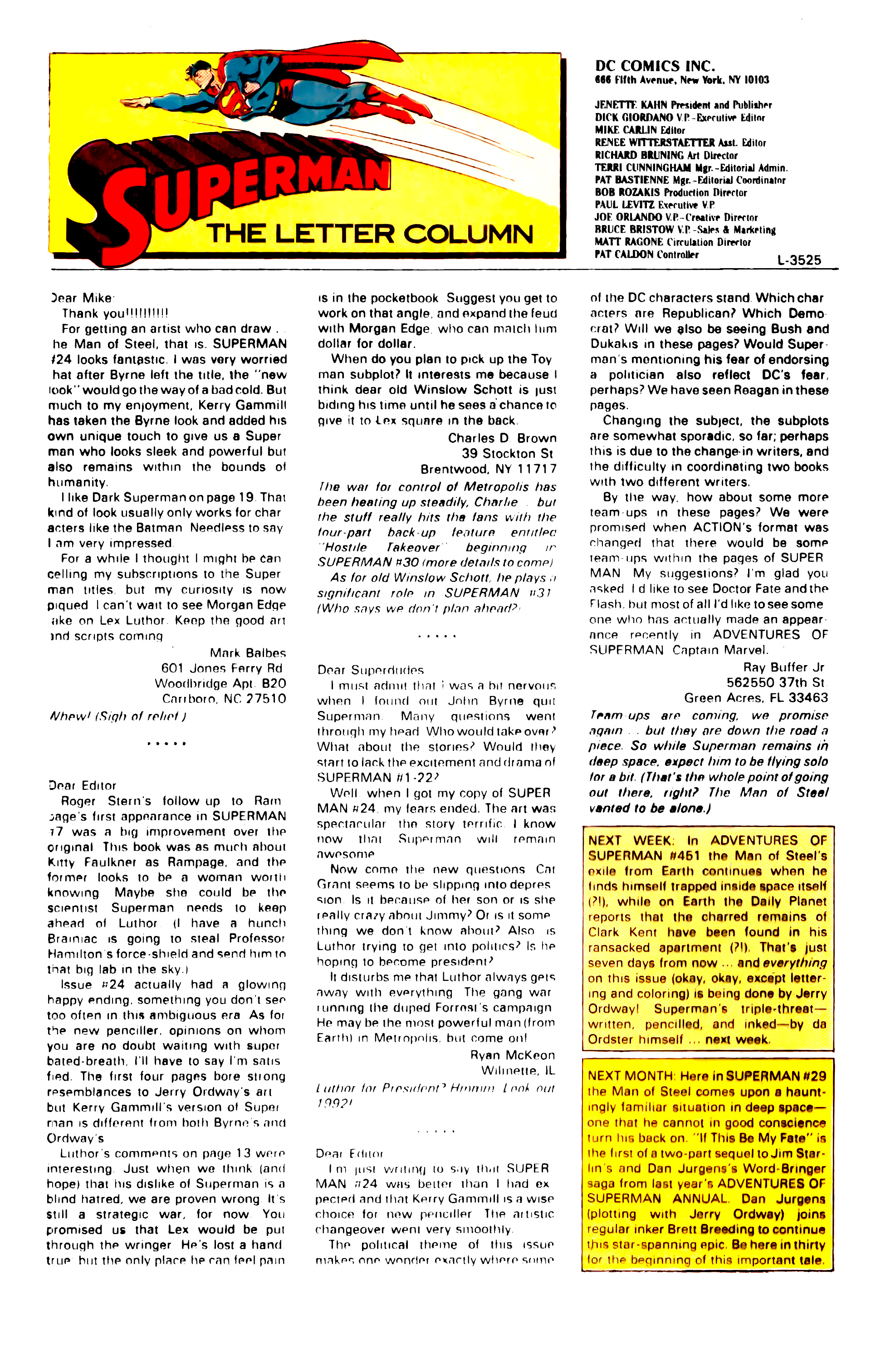 Superman (1987) Issue #28 - Page 23