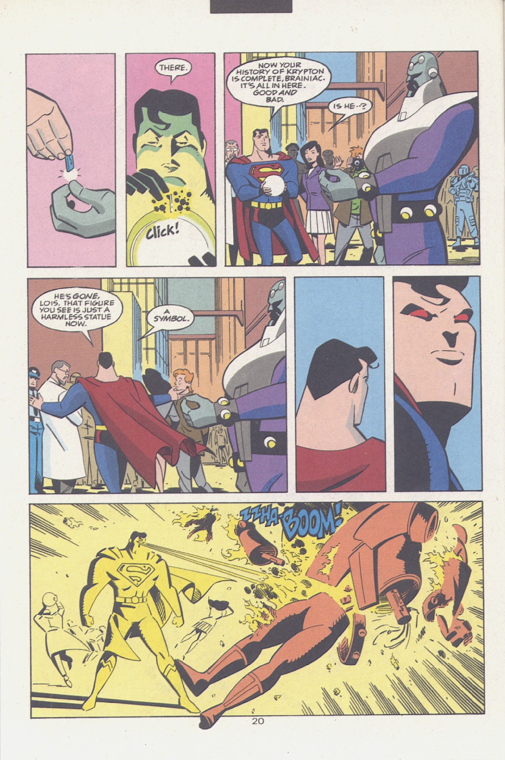 Superman Adventures Issue #3 - Page 21
