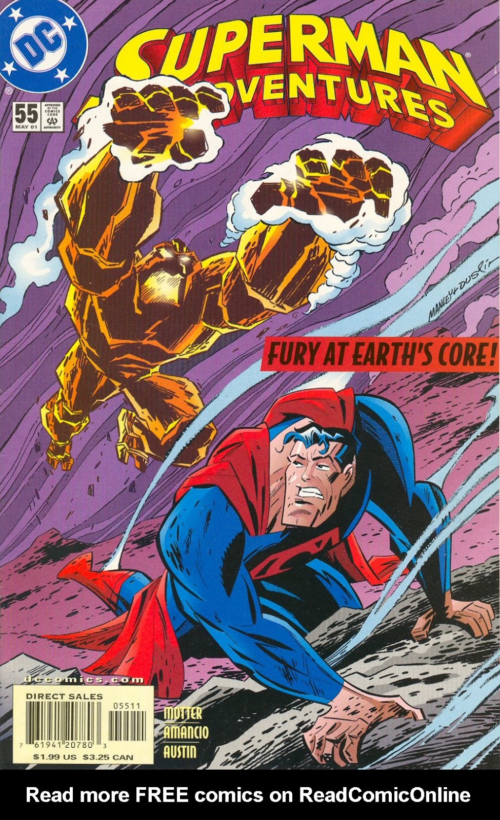 Superman Adventures Issue #55 - Page 1