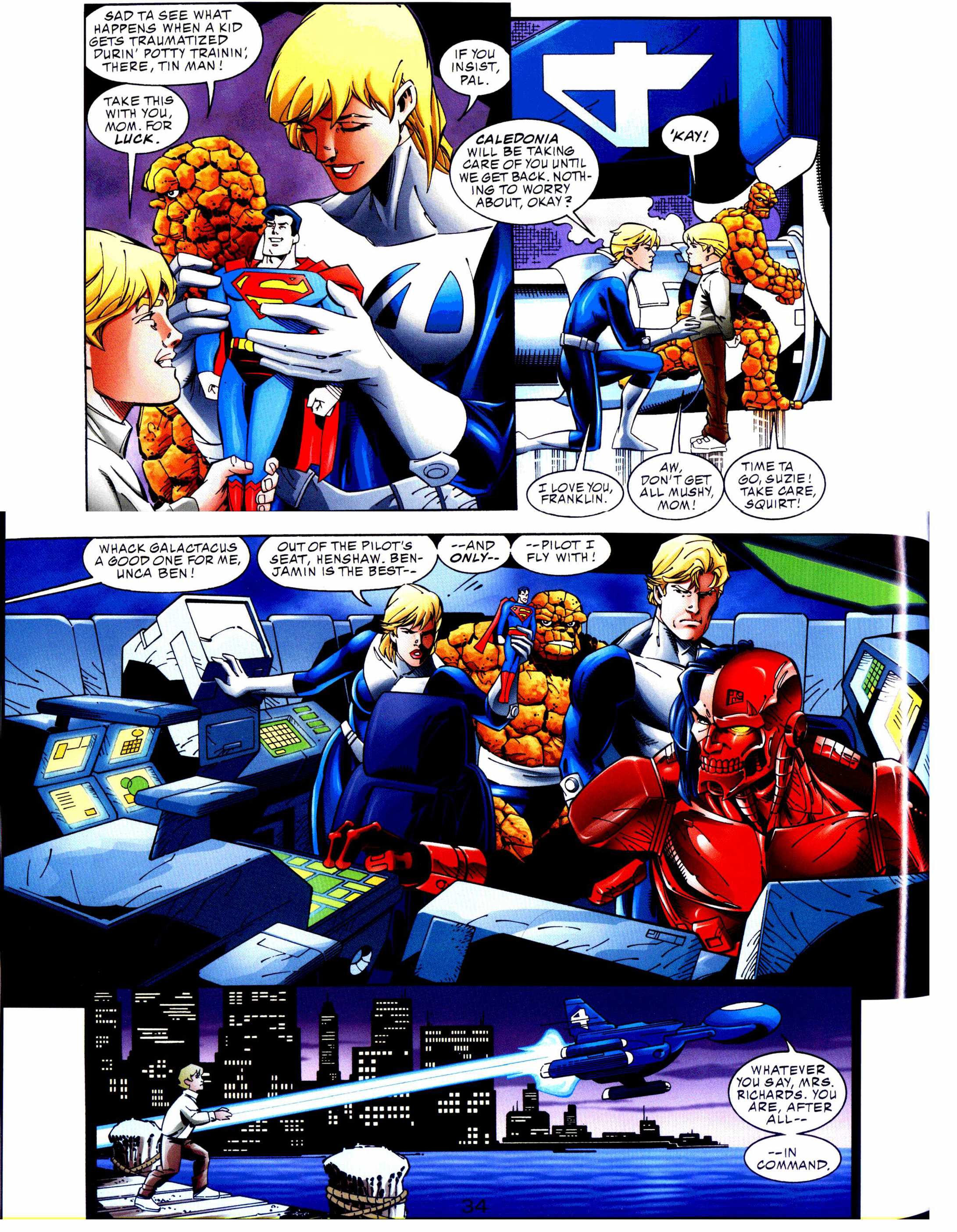 Superman/Fantastic Four Issue #1 - Page 21