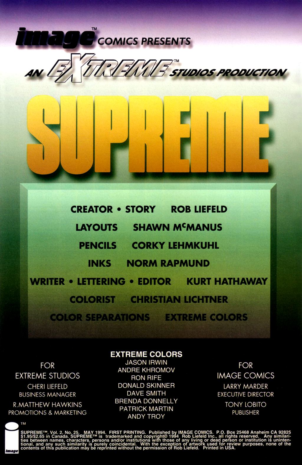 Supreme (1992) Issue #25 - Page 2