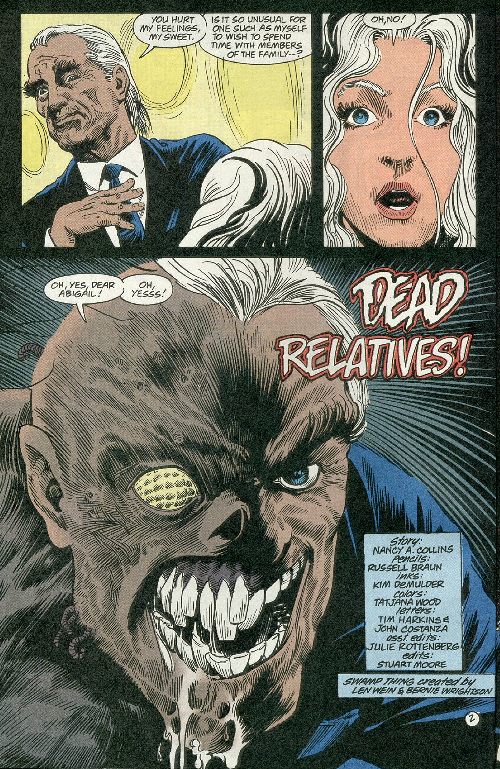 Swamp Thing (1982) Issue #137 - Page 3