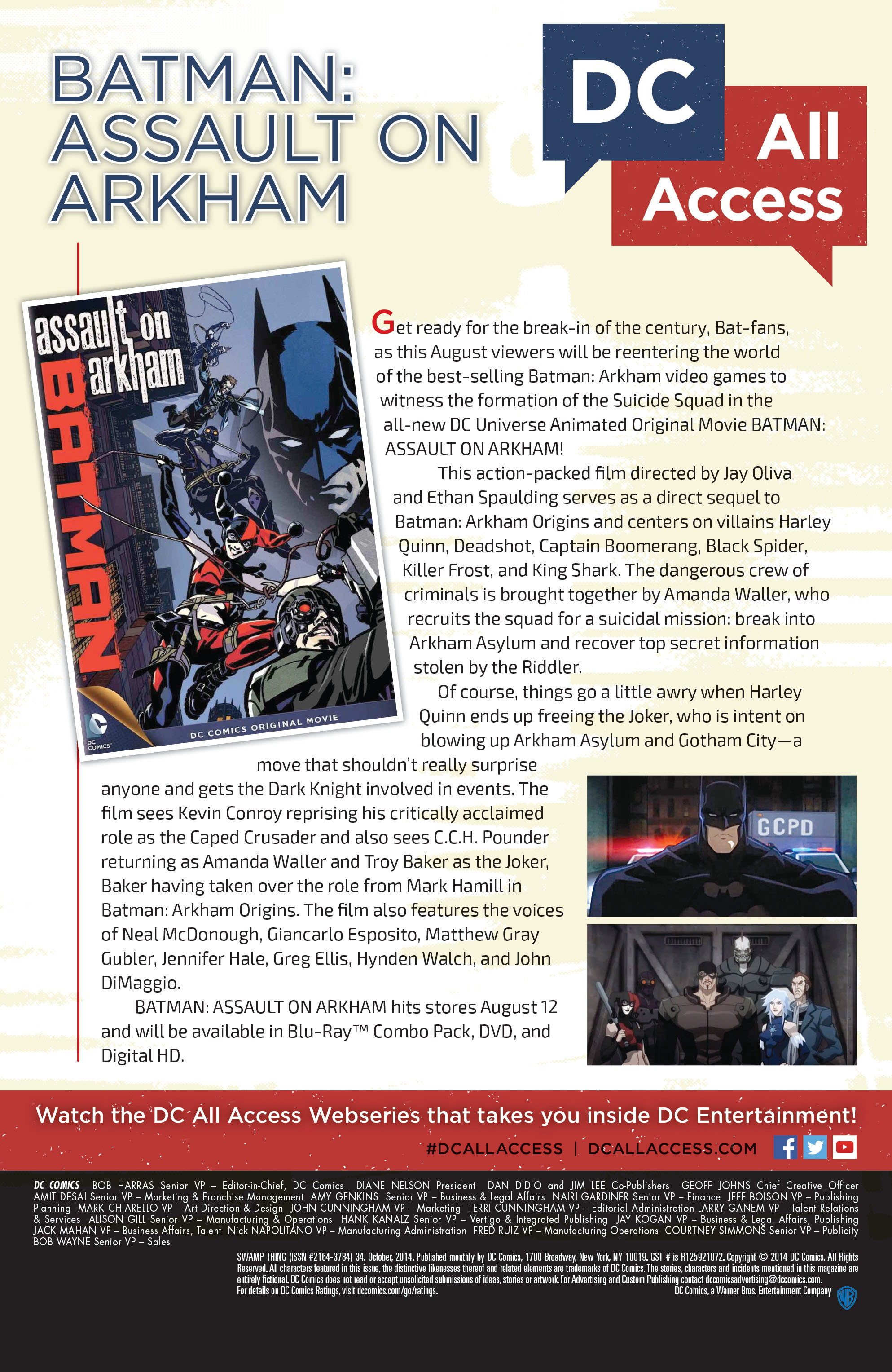 Swamp Thing (2011) Issue #34 - Page 30