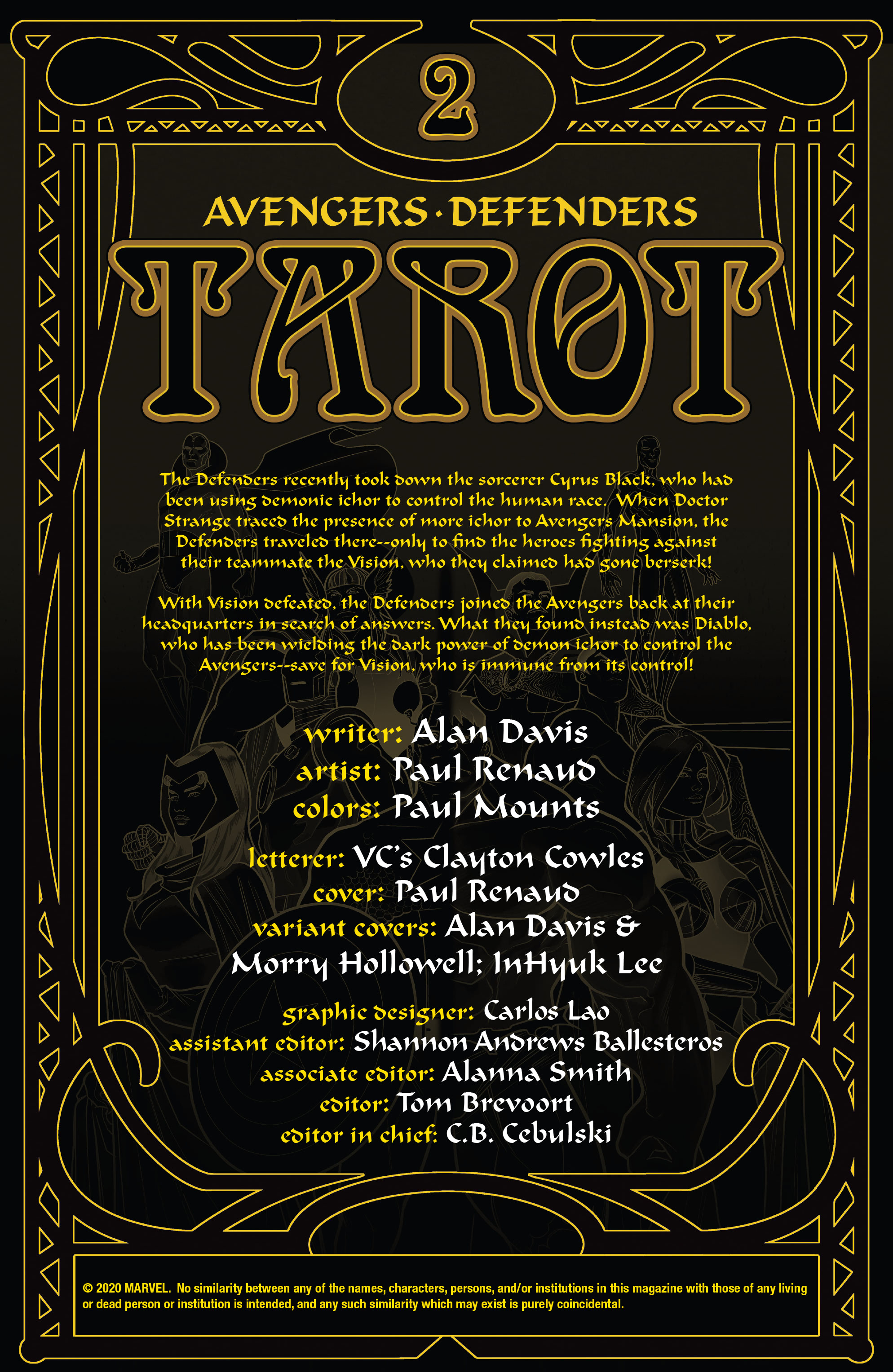 Tarot Issue #2 - Page 2