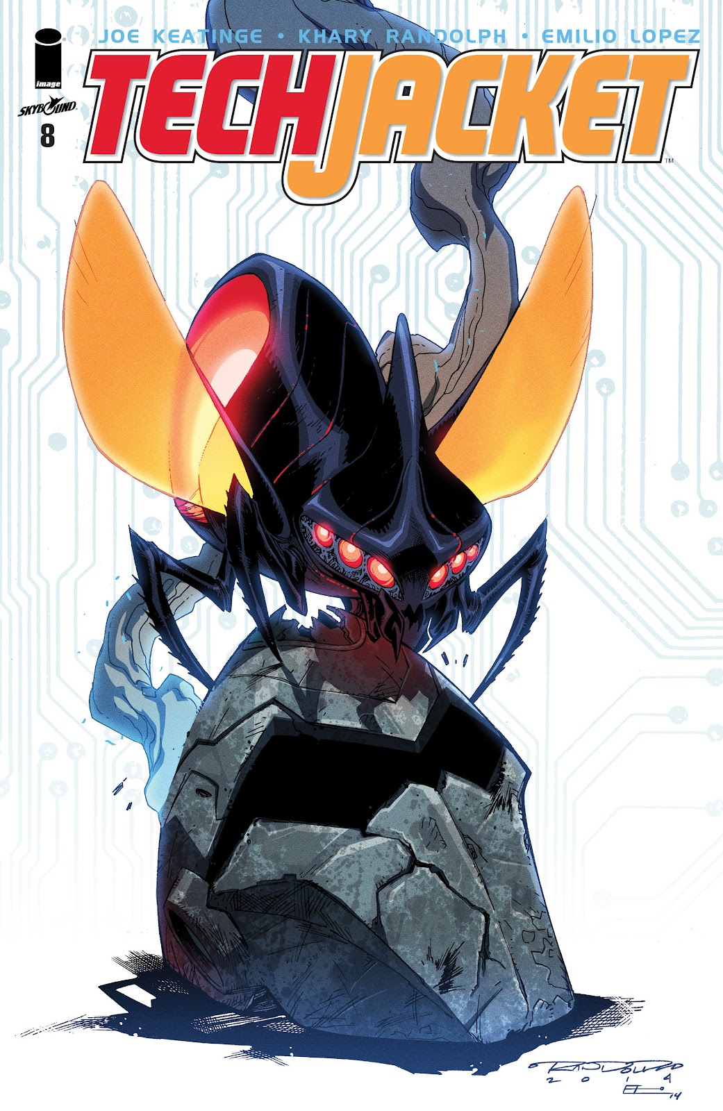 Tech Jacket (2014) Issue #8 - Page 1