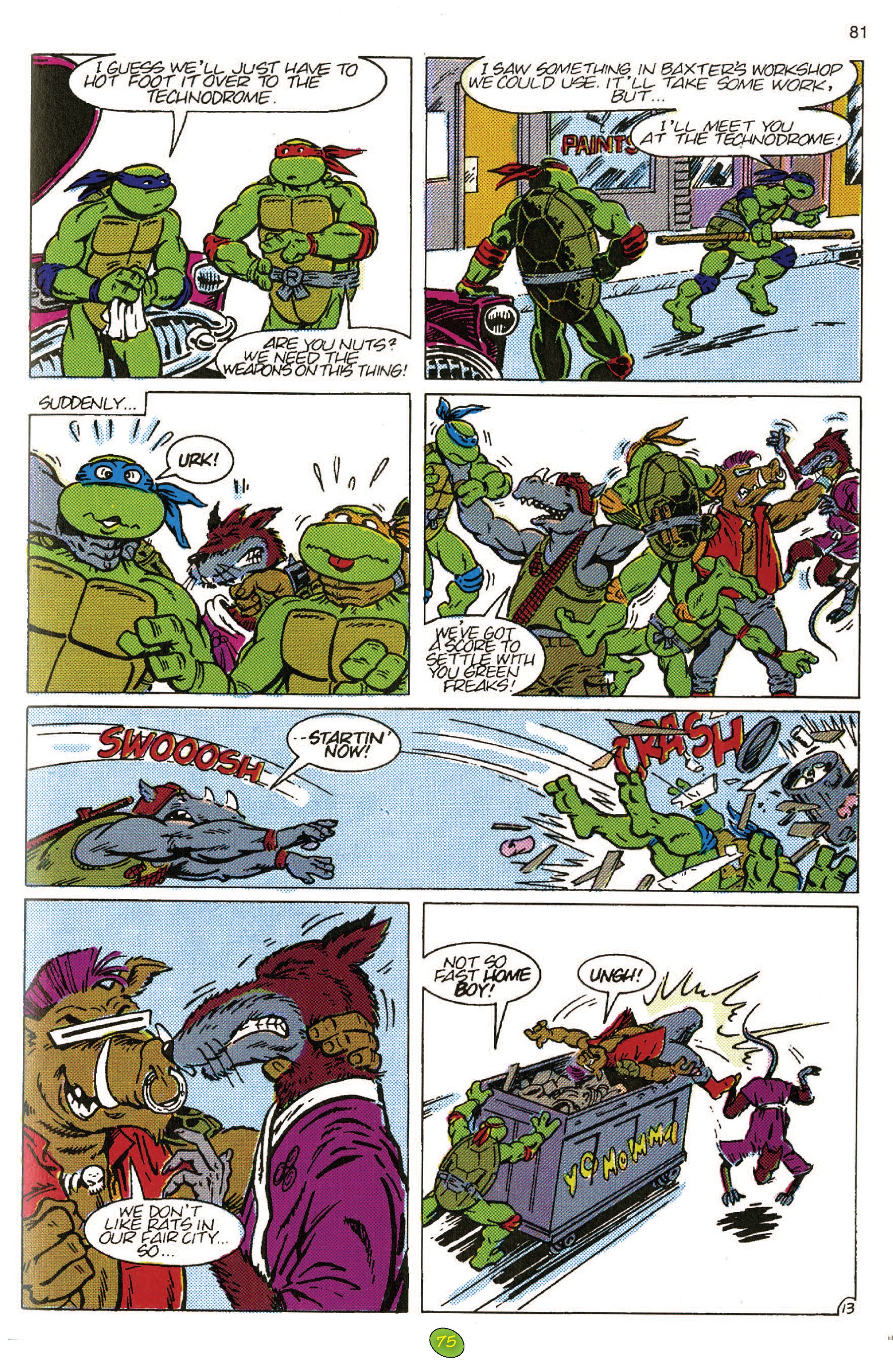 Teenage Mutant Ninja Turtles (2011) Issue #100 - Page 77