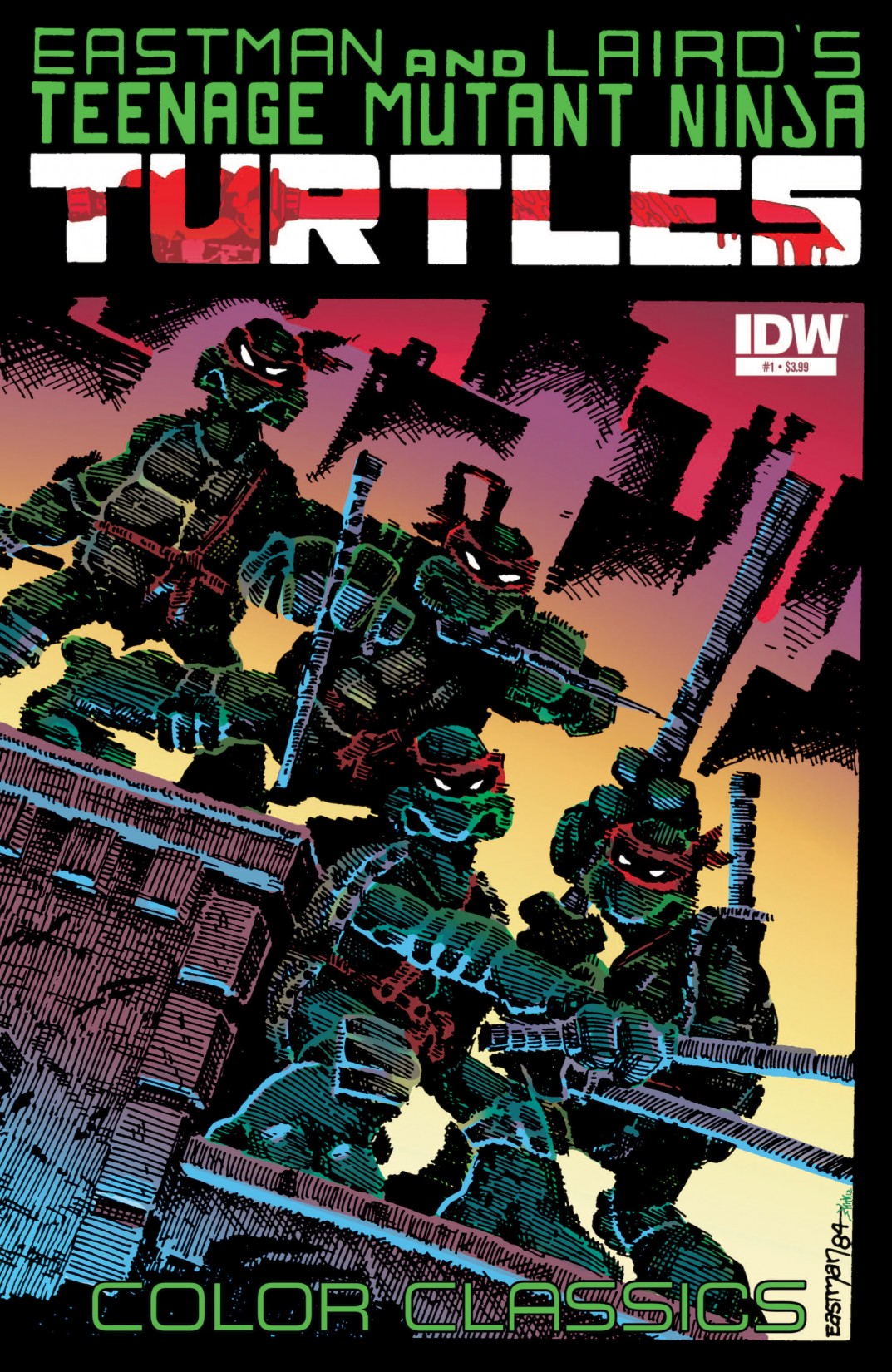 Teenage Mutant Ninja Turtles Color Classics (2012) Issue #1 - Page 1