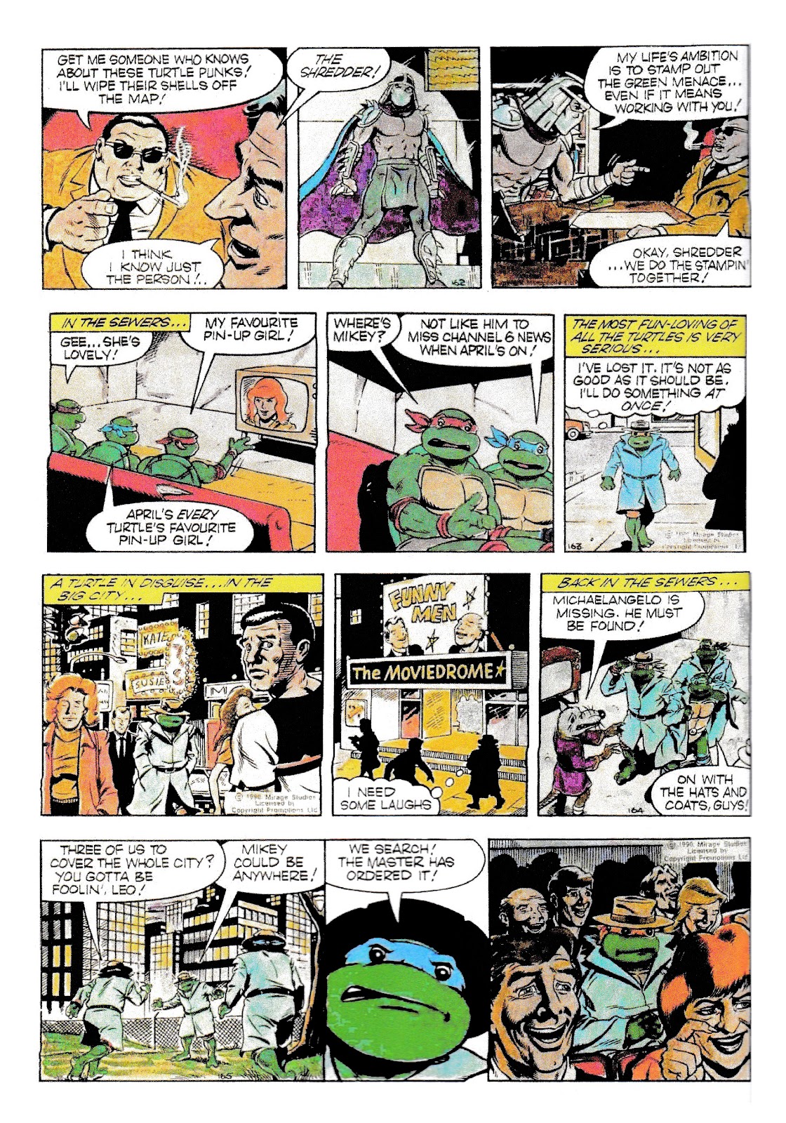 Teenage Mutant Ninja Turtles: Complete Newspaper Daily Comic Strip Collection TPB 1 - Page 49