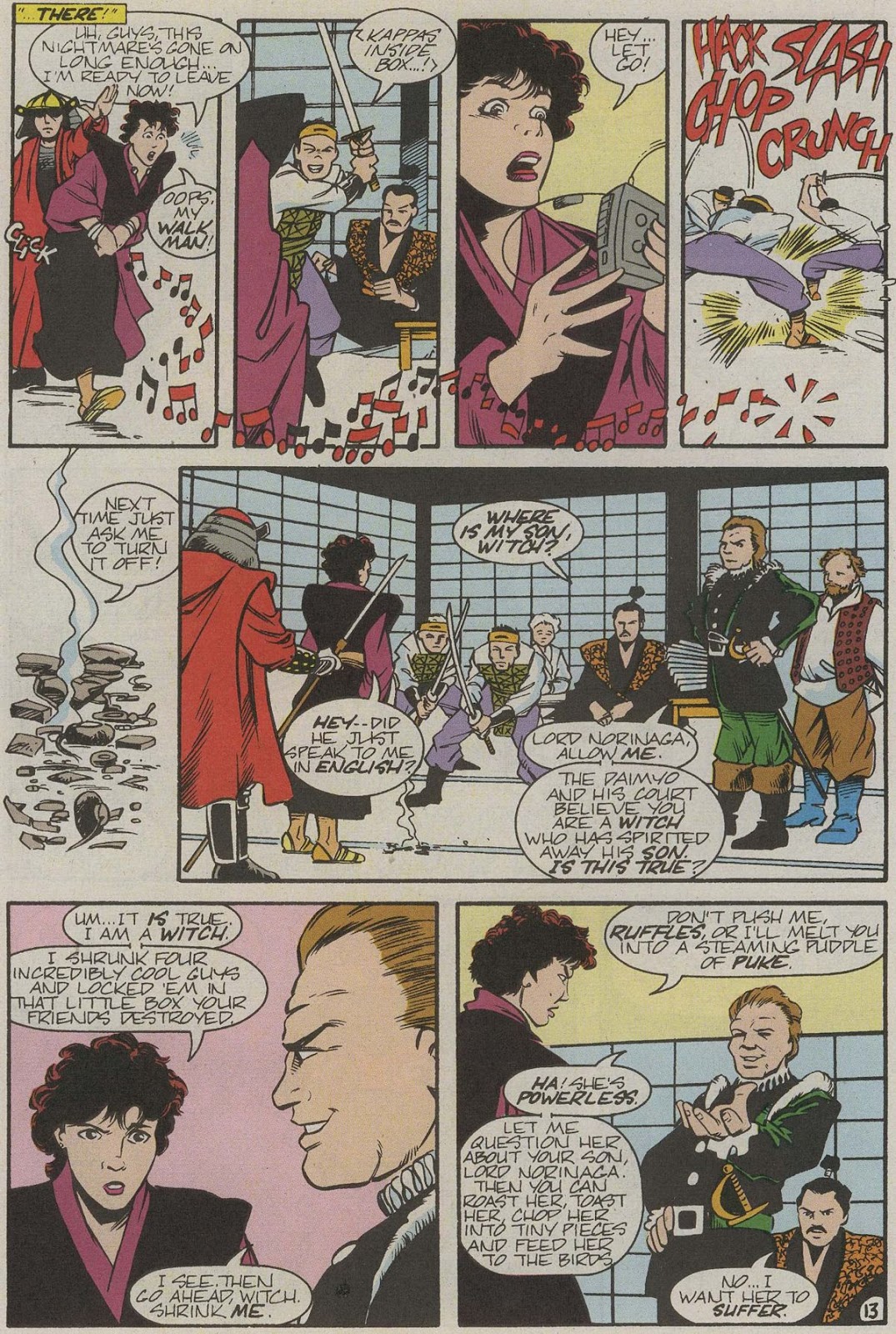 Teenage Mutant Ninja Turtles III The Movie: The Turtles Are Back...In Time! Full - Page 14