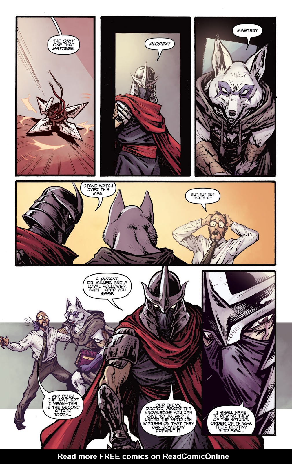 Teenage Mutant Ninja Turtles: The Secret History of the Foot Clan Issue #2 - Page 23