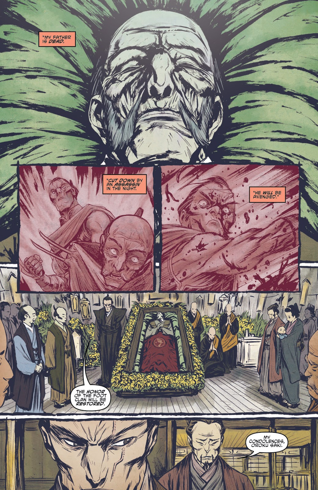 Teenage Mutant Ninja Turtles: The Secret History of the Foot Clan Issue #4 - Page 3