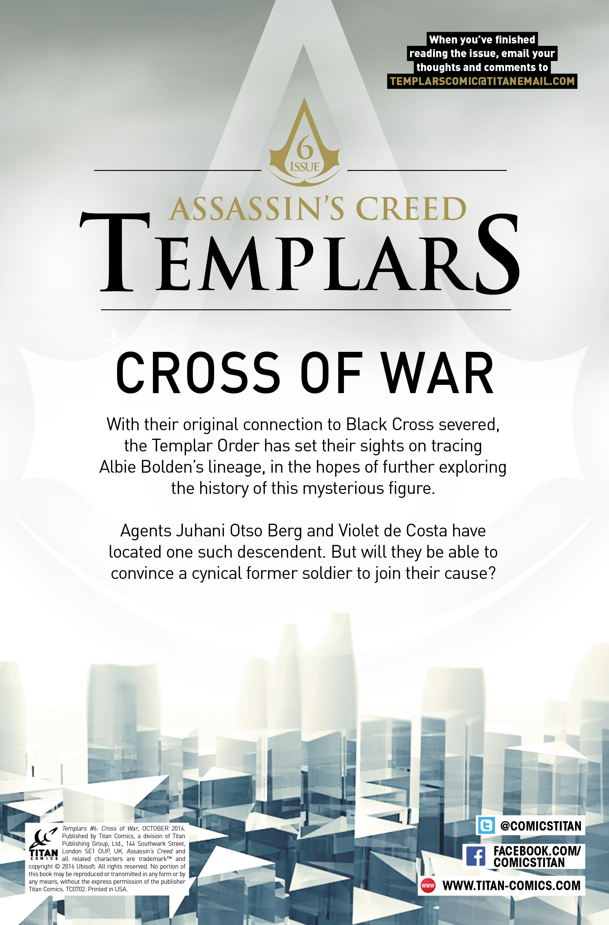Templars Issue #6 - Page 2