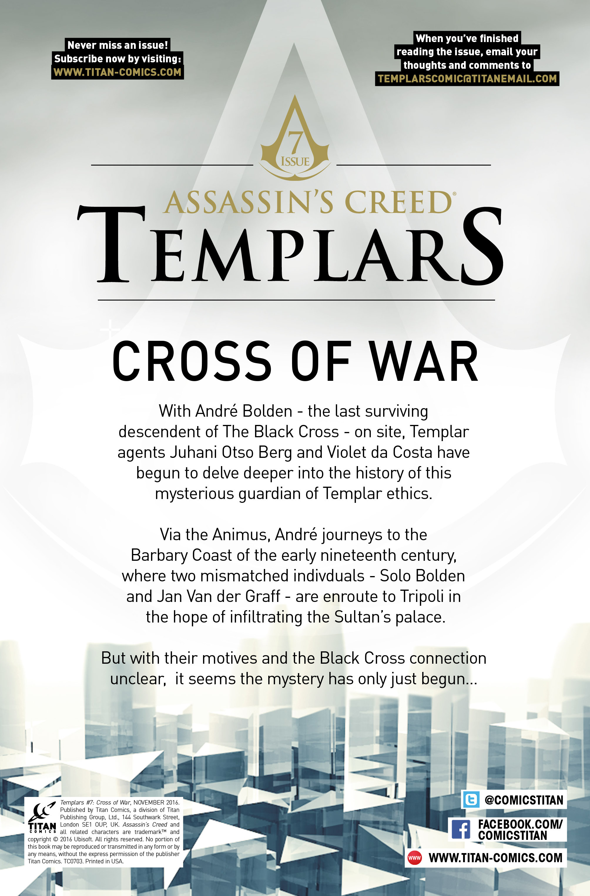 Templars Issue #7 - Page 2