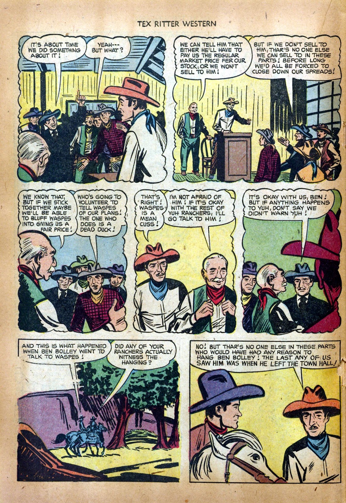 Tex Ritter Western Issue #17 - Page 22