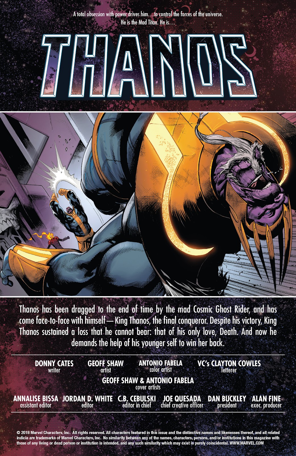 Thanos (2016) Issue #15 - Page 2