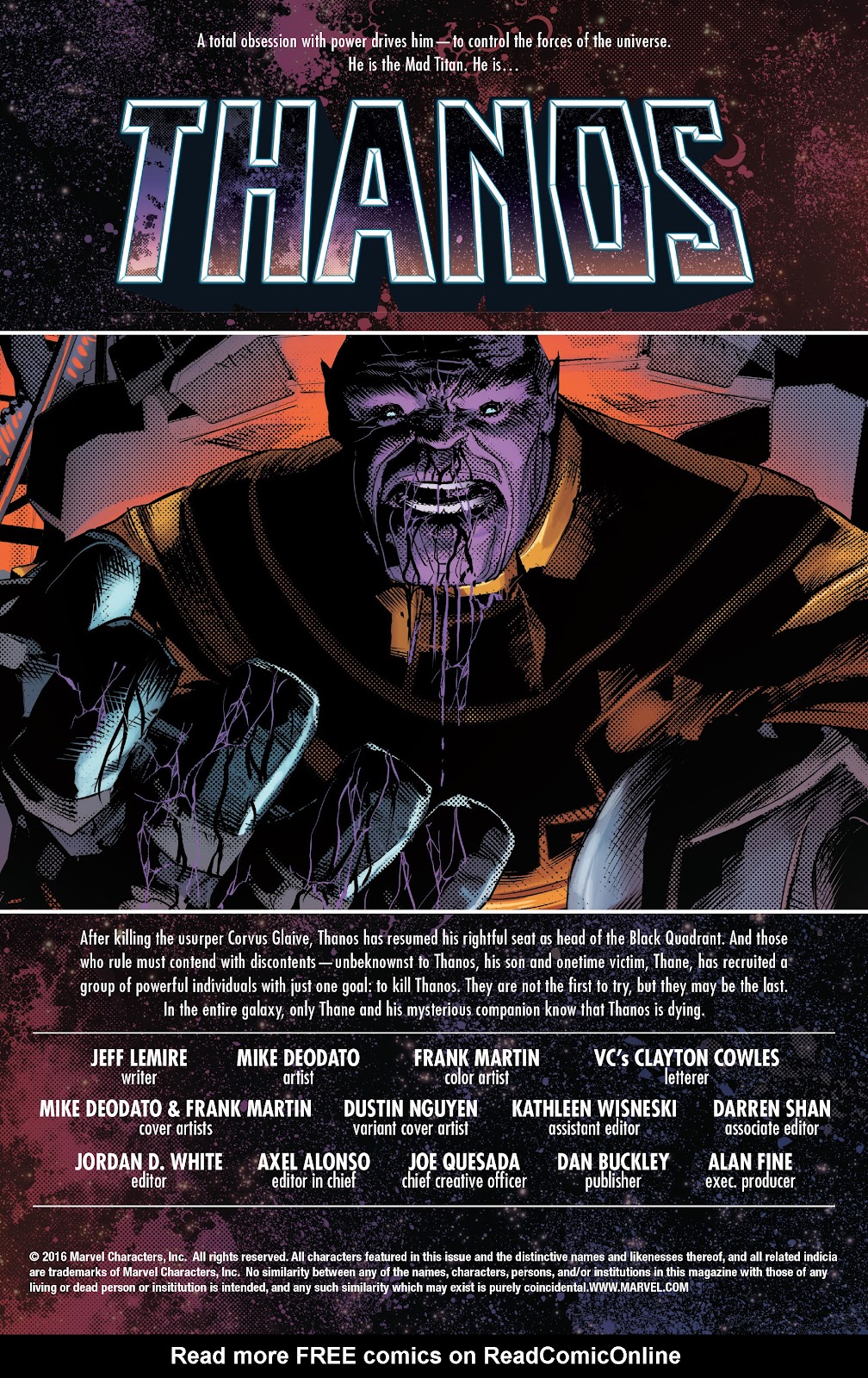 Thanos (2016) Issue #2 - Page 2