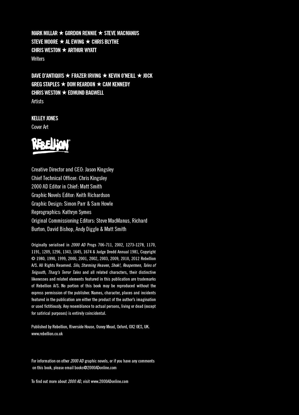 Tharg's Creepy Chronicles TPB - Page 2