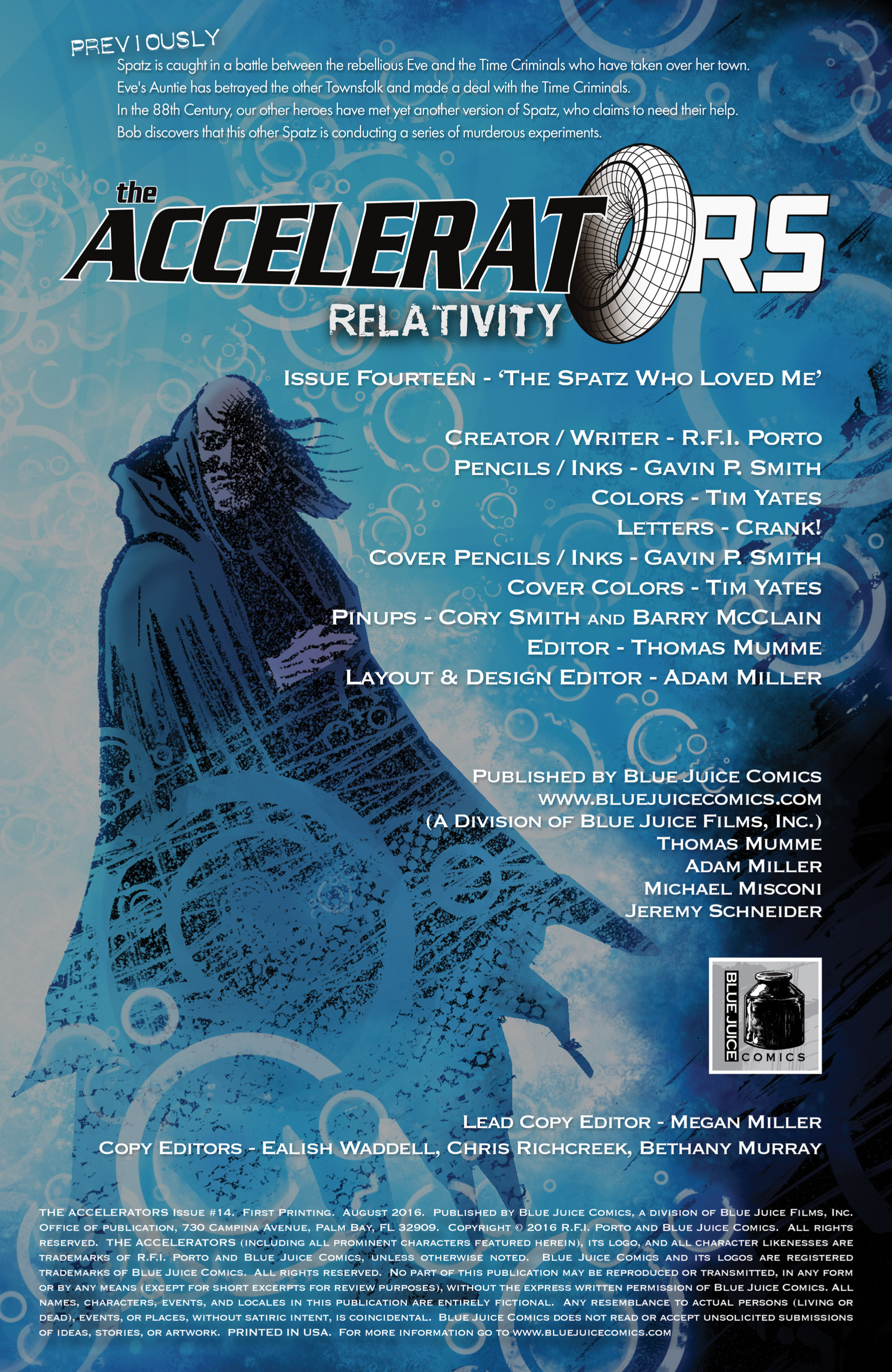 The Accelerators: Relativity Issue #4 - Page 2