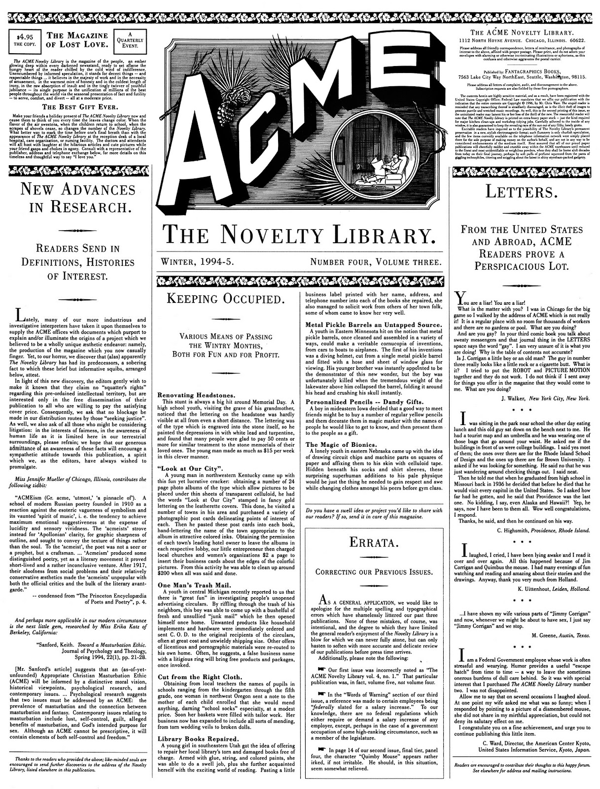 The Acme Novelty Library Issue #4 - Page 3
