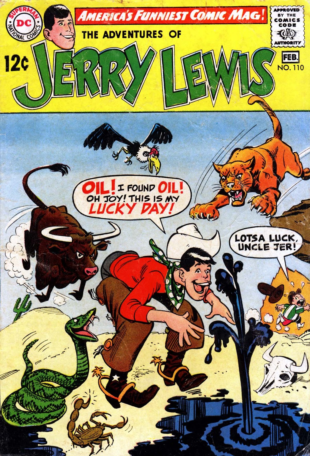 The Adventures of Jerry Lewis Issue #110 - Page 1