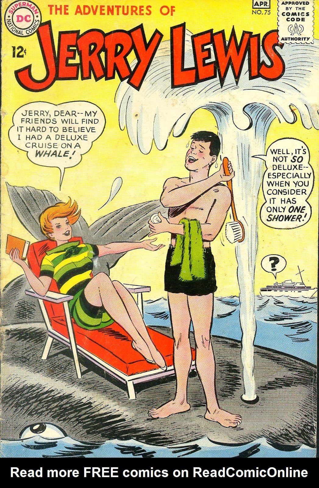 The Adventures of Jerry Lewis Issue #75 - Page 1