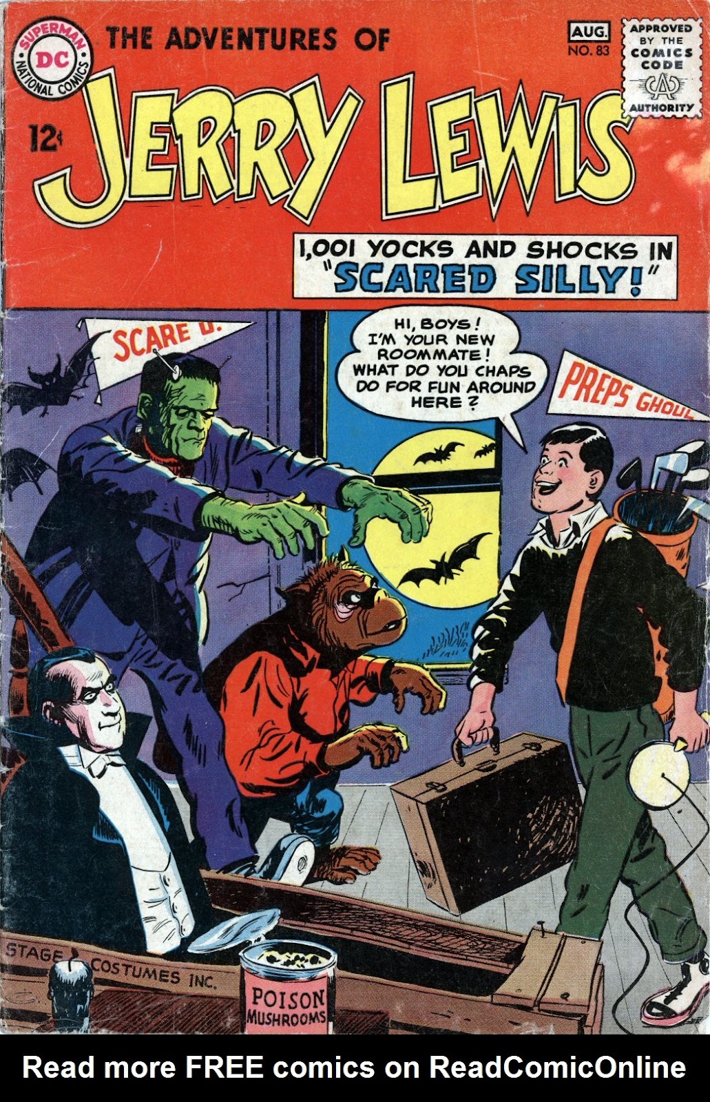 The Adventures of Jerry Lewis Issue #83 - Page 1