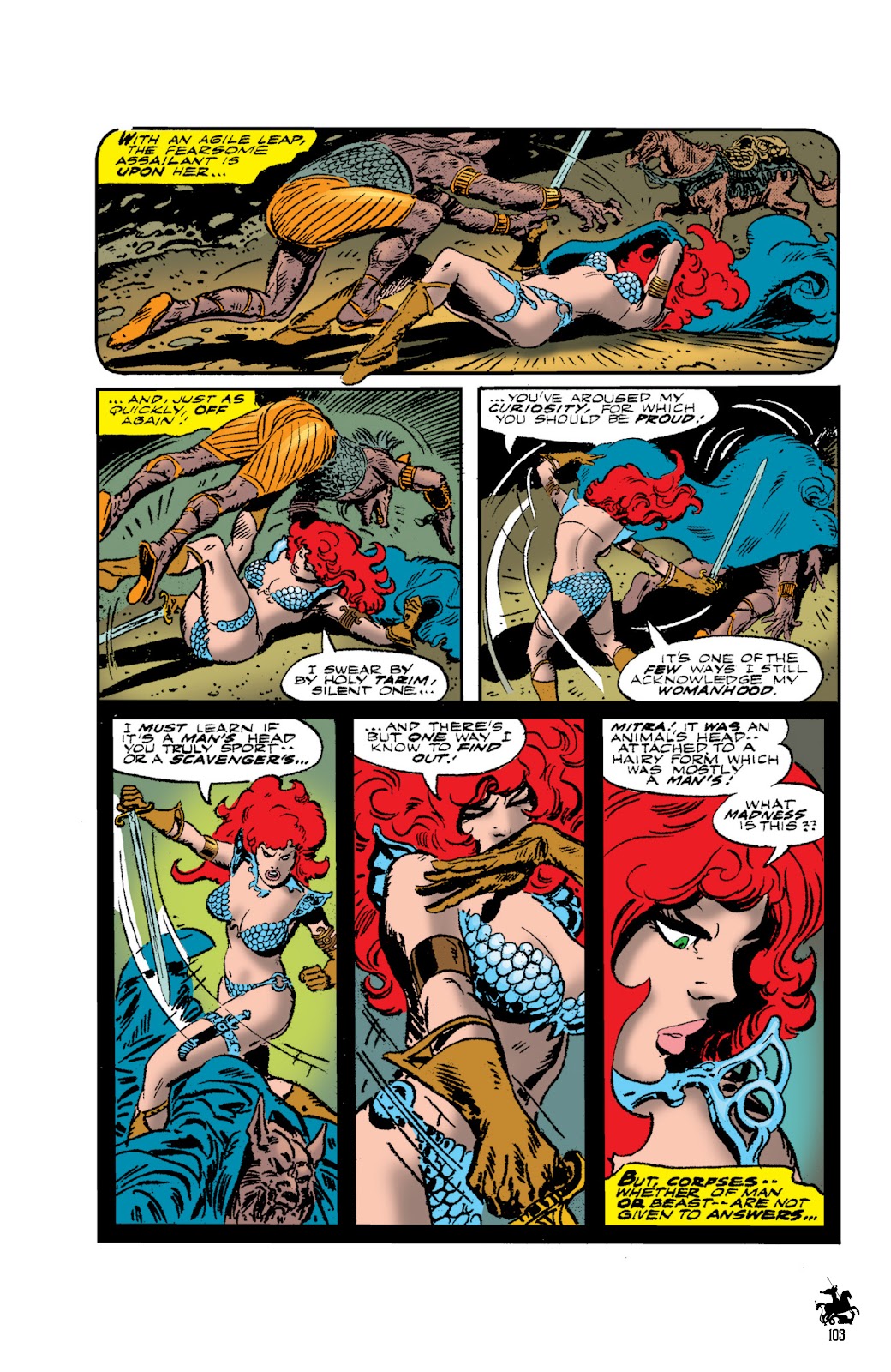 The Adventures of Red Sonja Omnibus TPB (Part 2) - Page 2