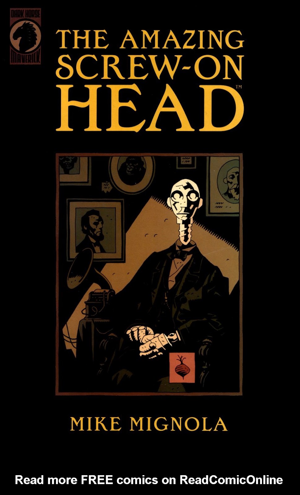 The Amazing Screw-On Head  Full - Page 1