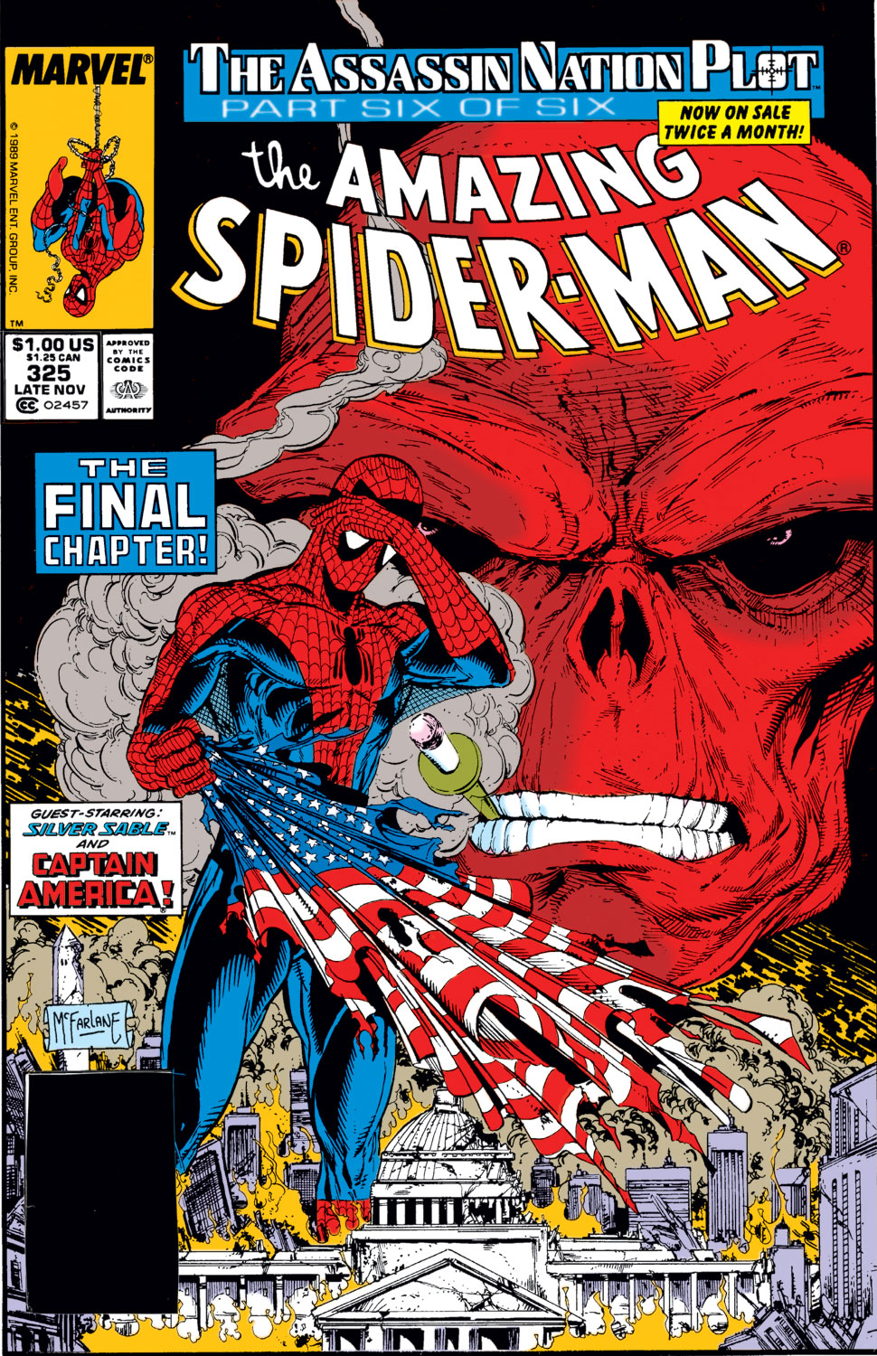 The Amazing Spider-Man (1963) Issue #325 - Page 1
