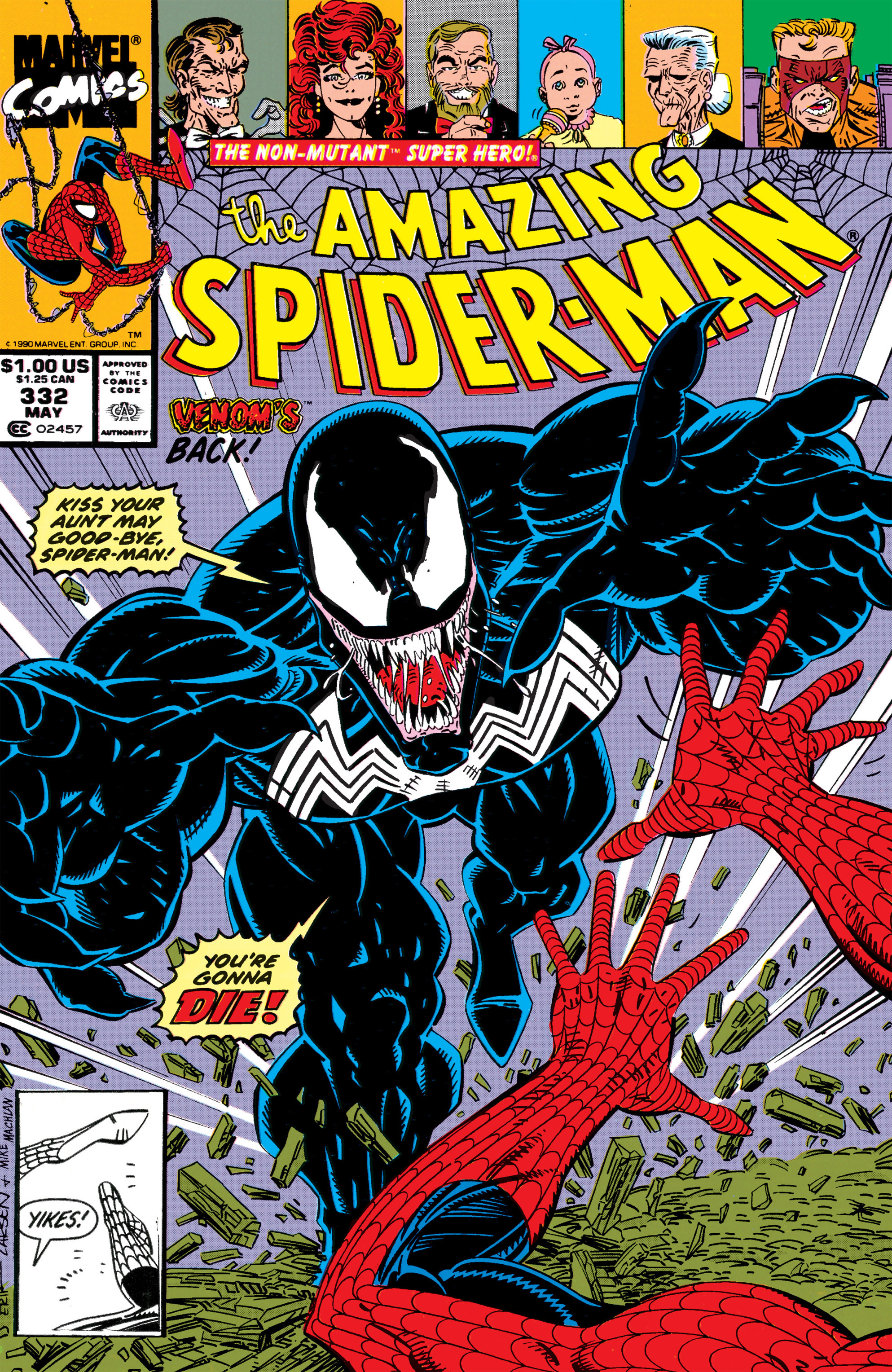 The Amazing Spider-Man (1963) Issue #332 - Page 1