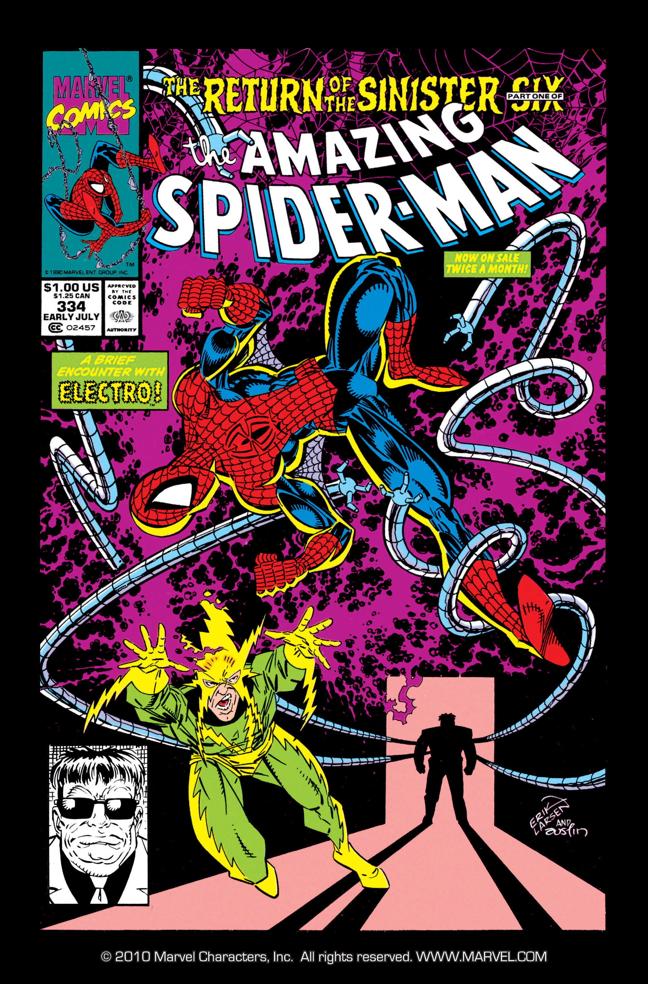 The Amazing Spider-Man (1963) Issue #334 - Page 1