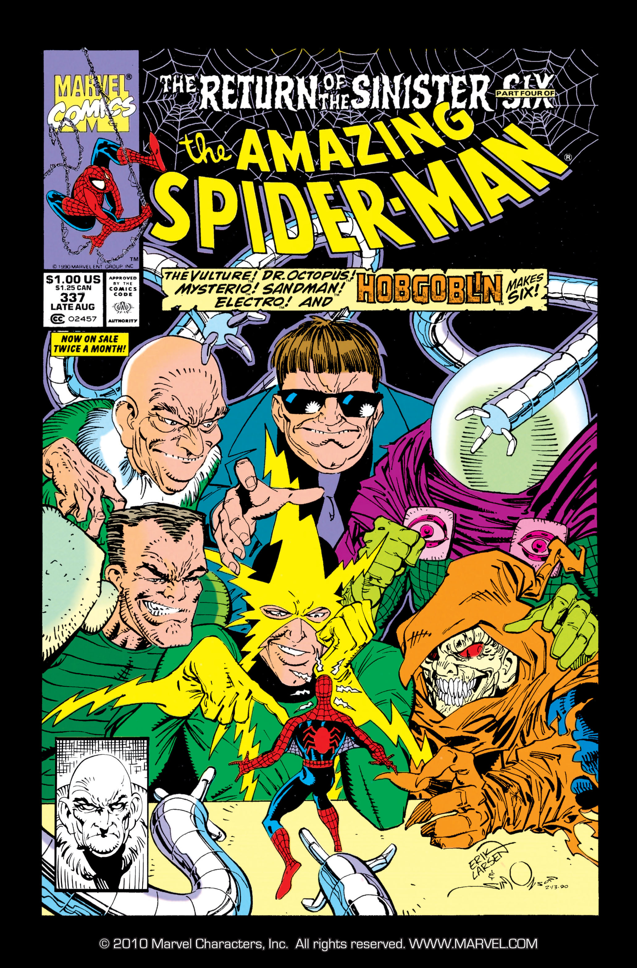 The Amazing Spider-Man (1963) Issue #337 - Page 1
