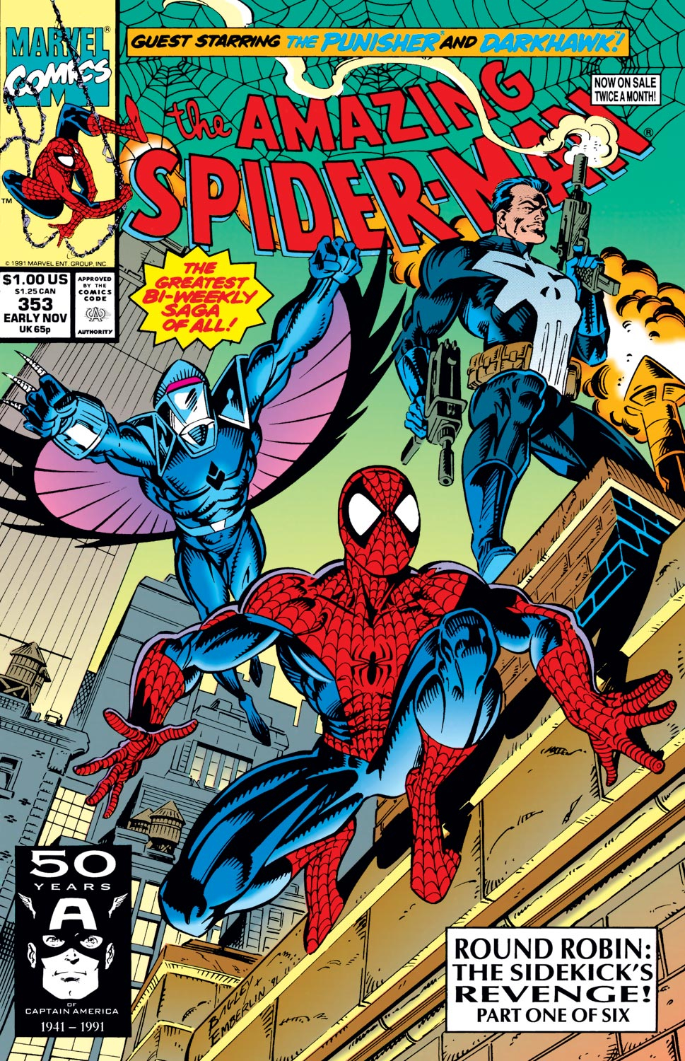 The Amazing Spider-Man (1963) Issue #353 - Page 1